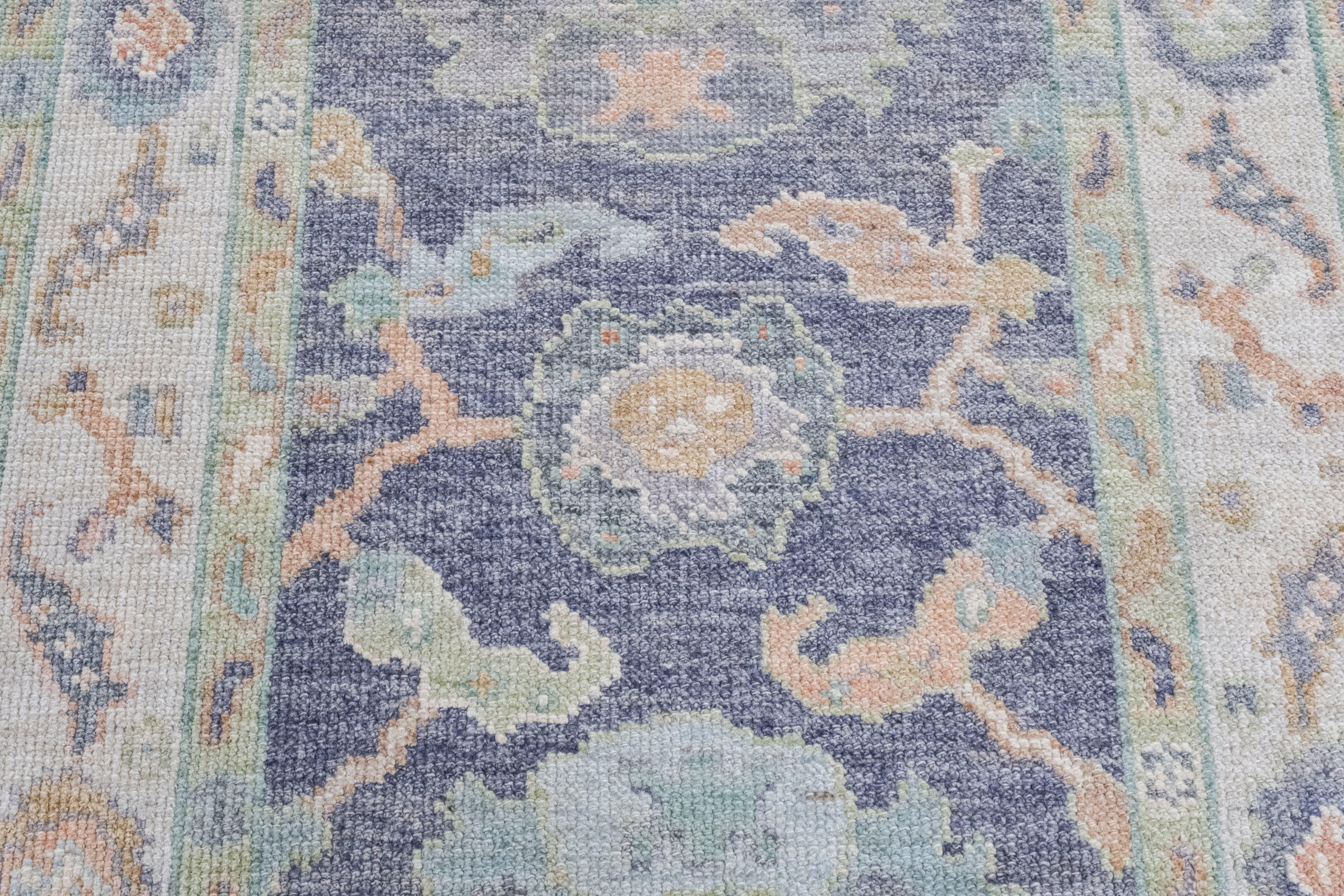 Türkischer Oushak-Teppich 3'2