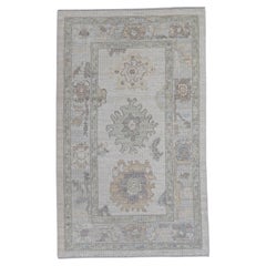 Alfombra turca Oushak 3'2" x 5'2" #16355
