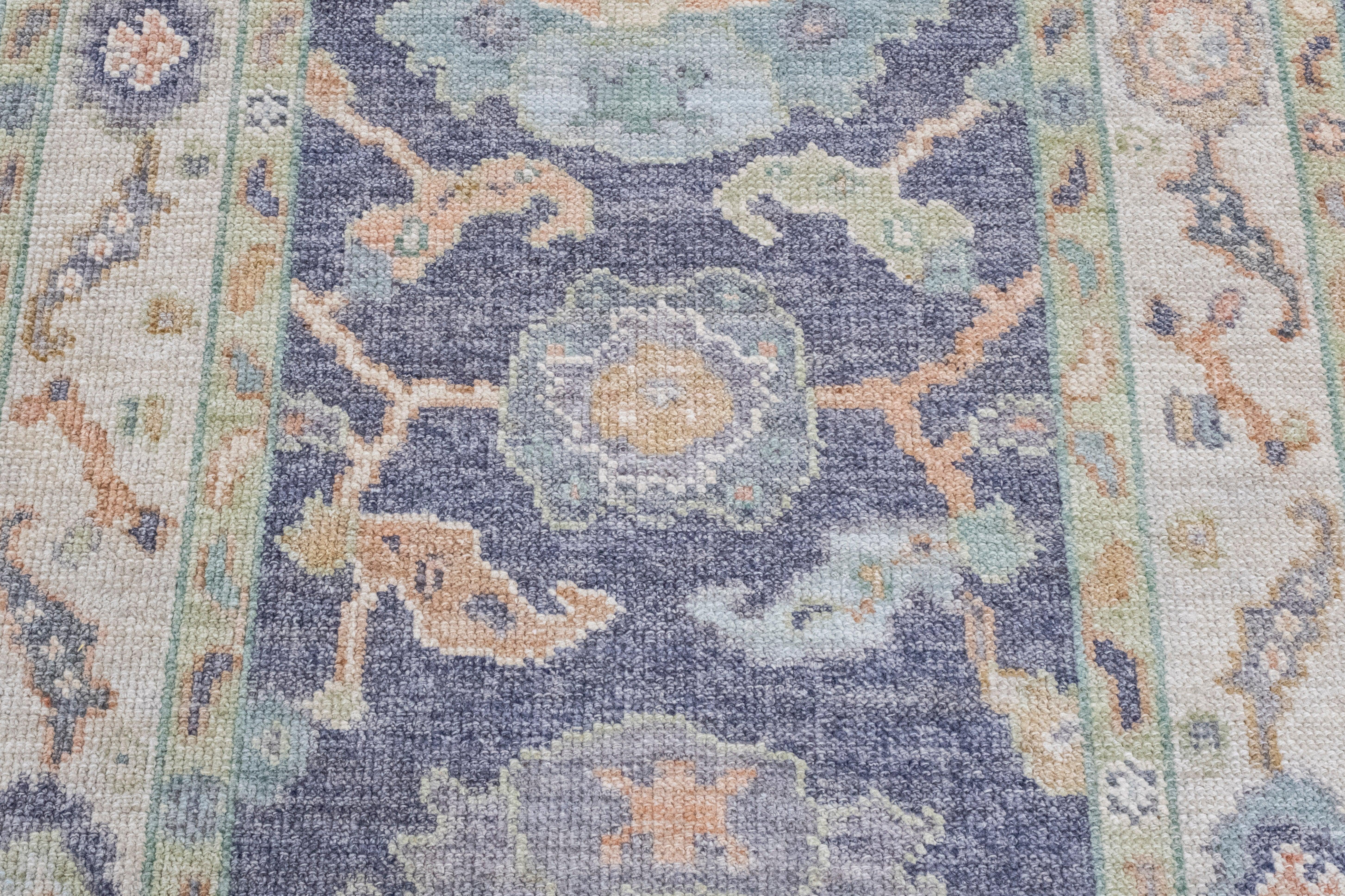 Türkischer Oushak-Teppich 3'3