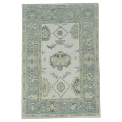 Turkish Oushak Rug 3'8" x 5'4" #17180