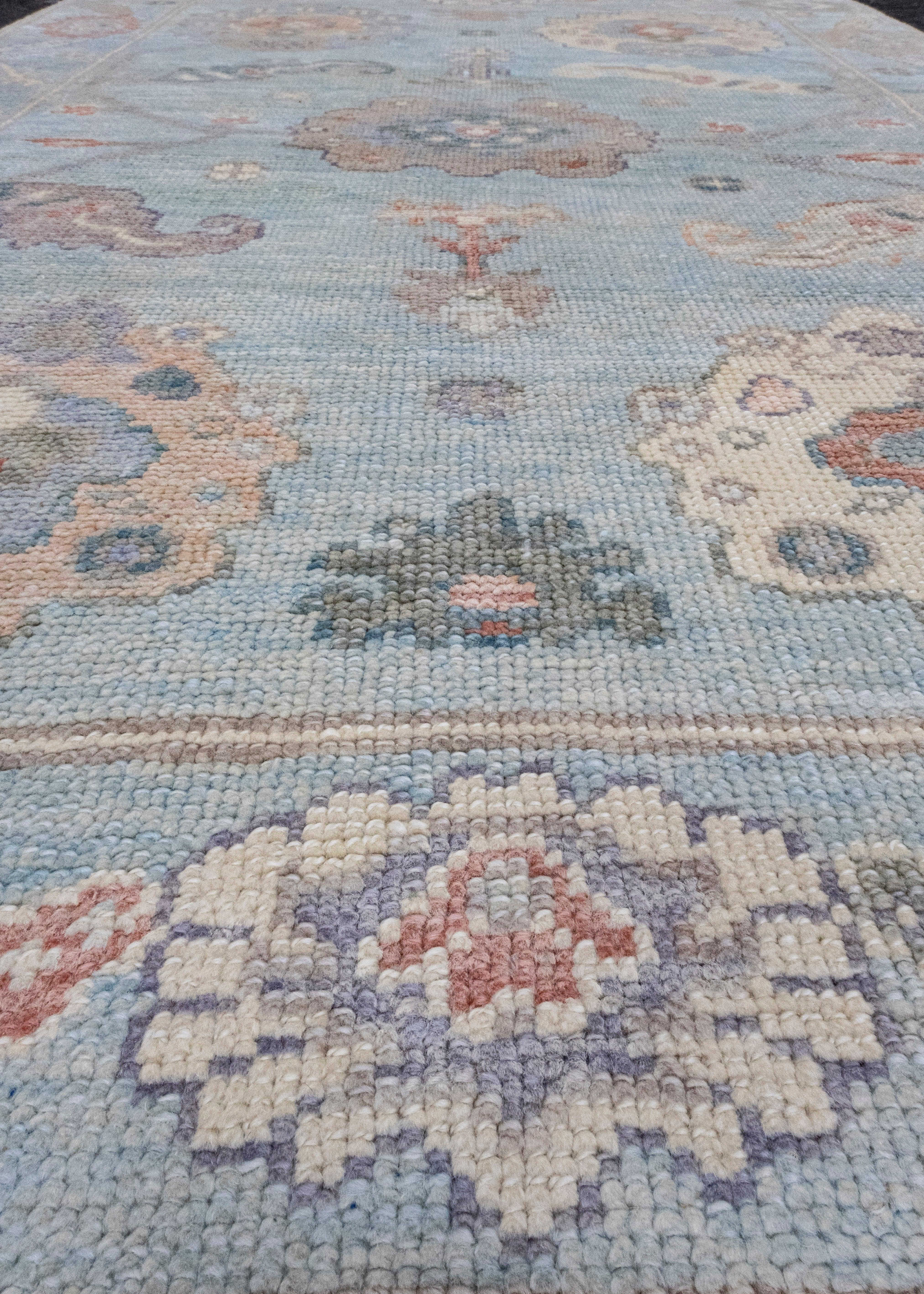 Türkischer Oushak-Teppich 3'9