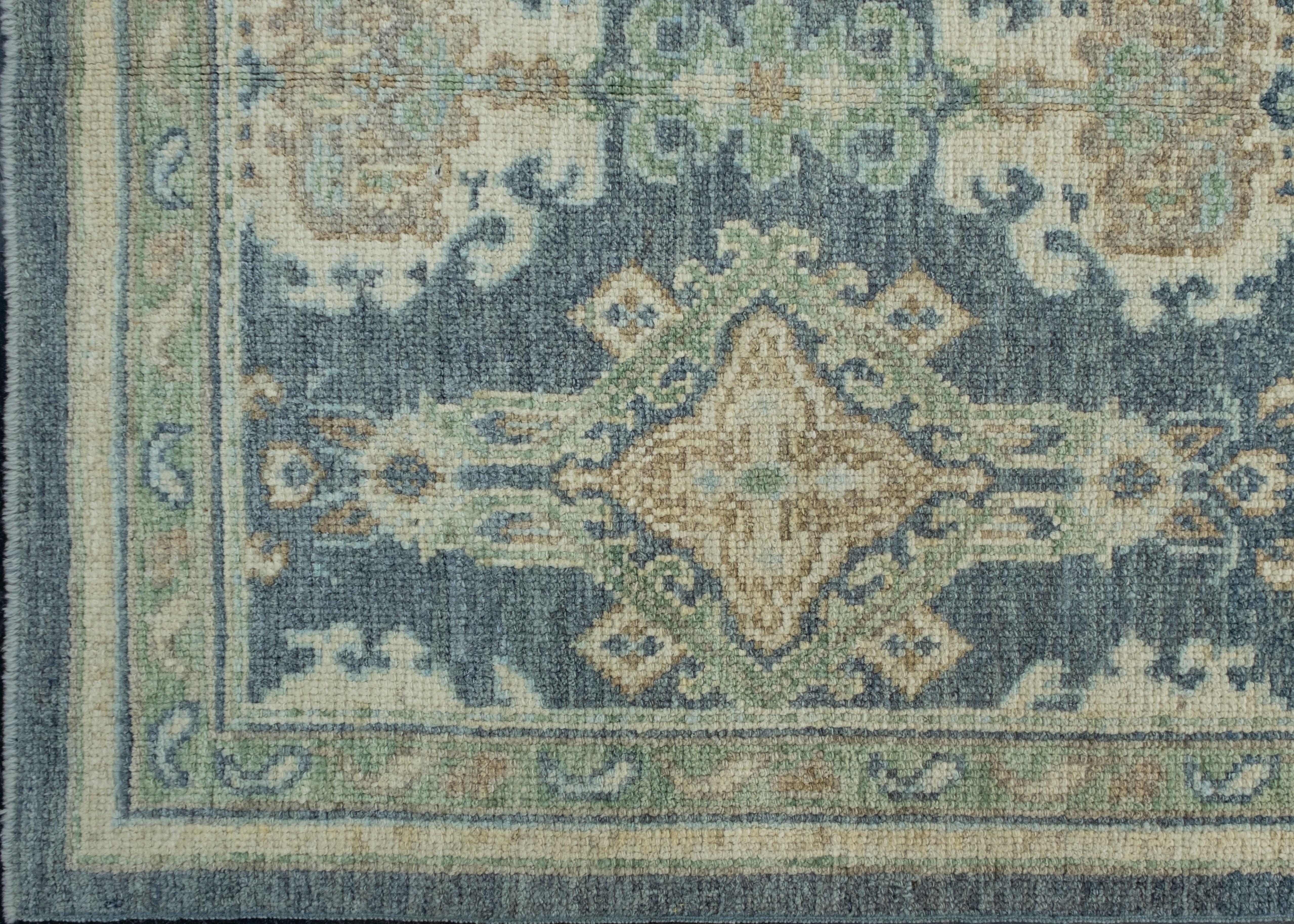 Contemporary Turkish Oushak Rug 3'9