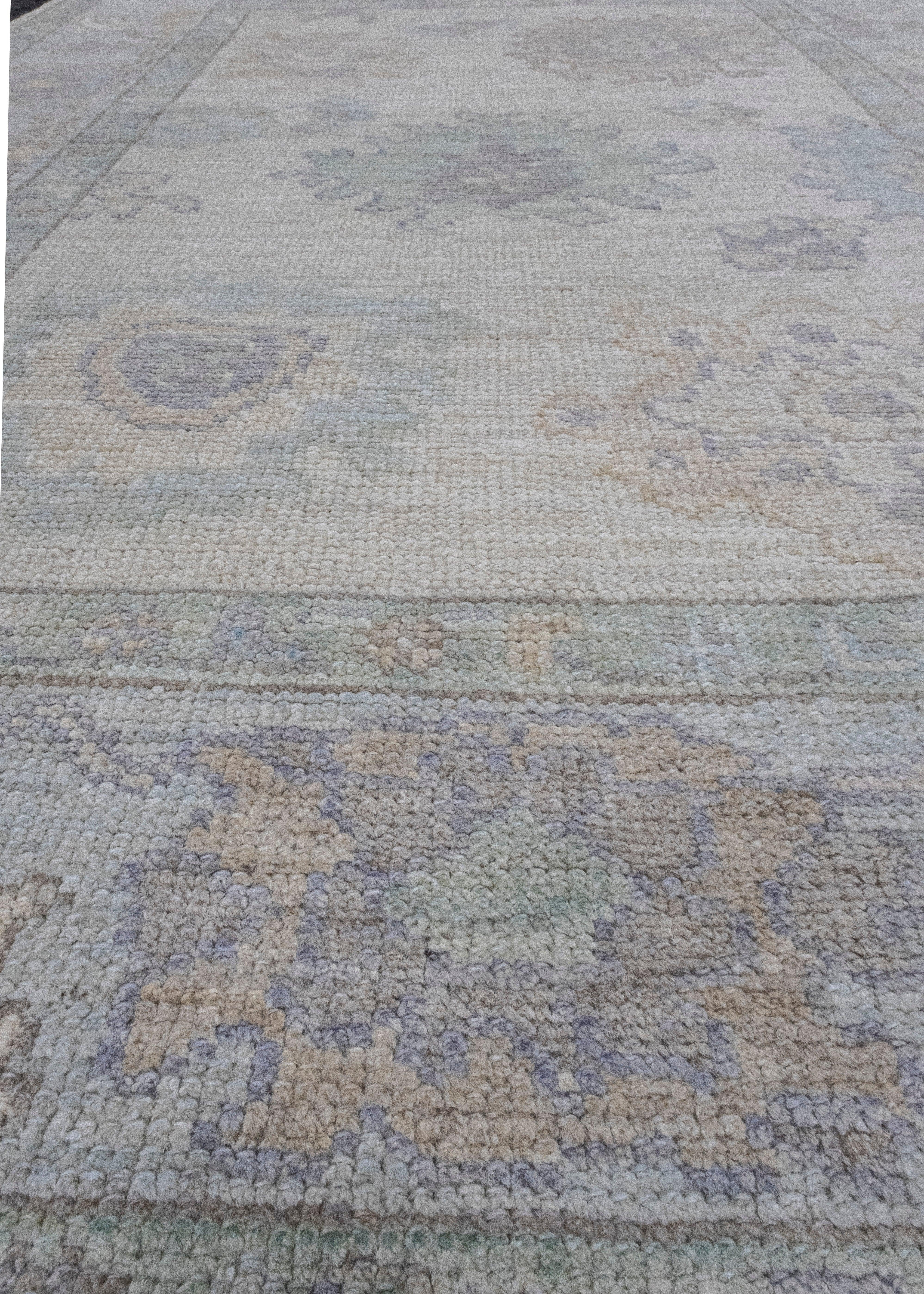 Türkischer Oushak-Teppich 4' x 5'10