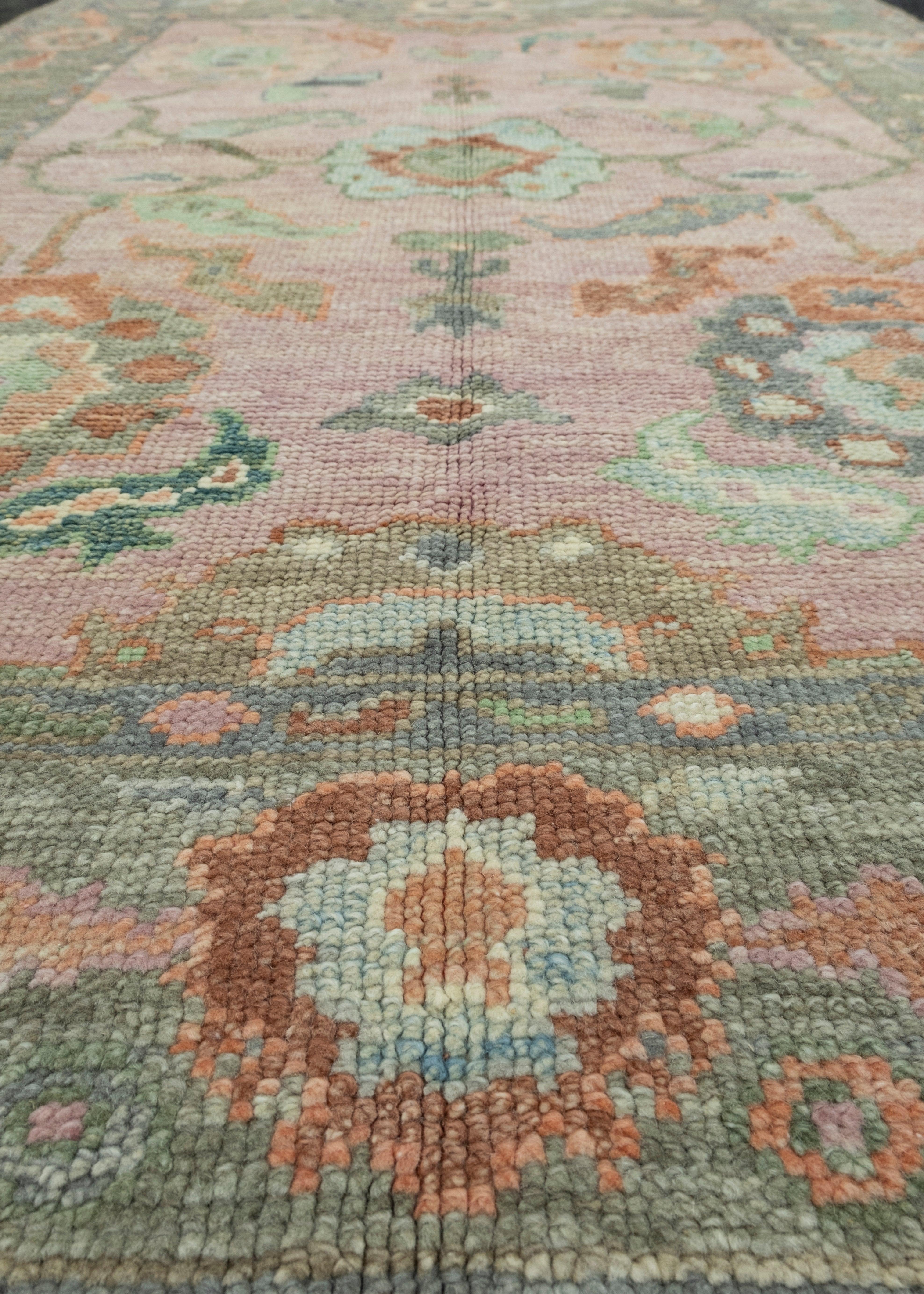 Türkischer Oushak-Teppich 4' x 5'10