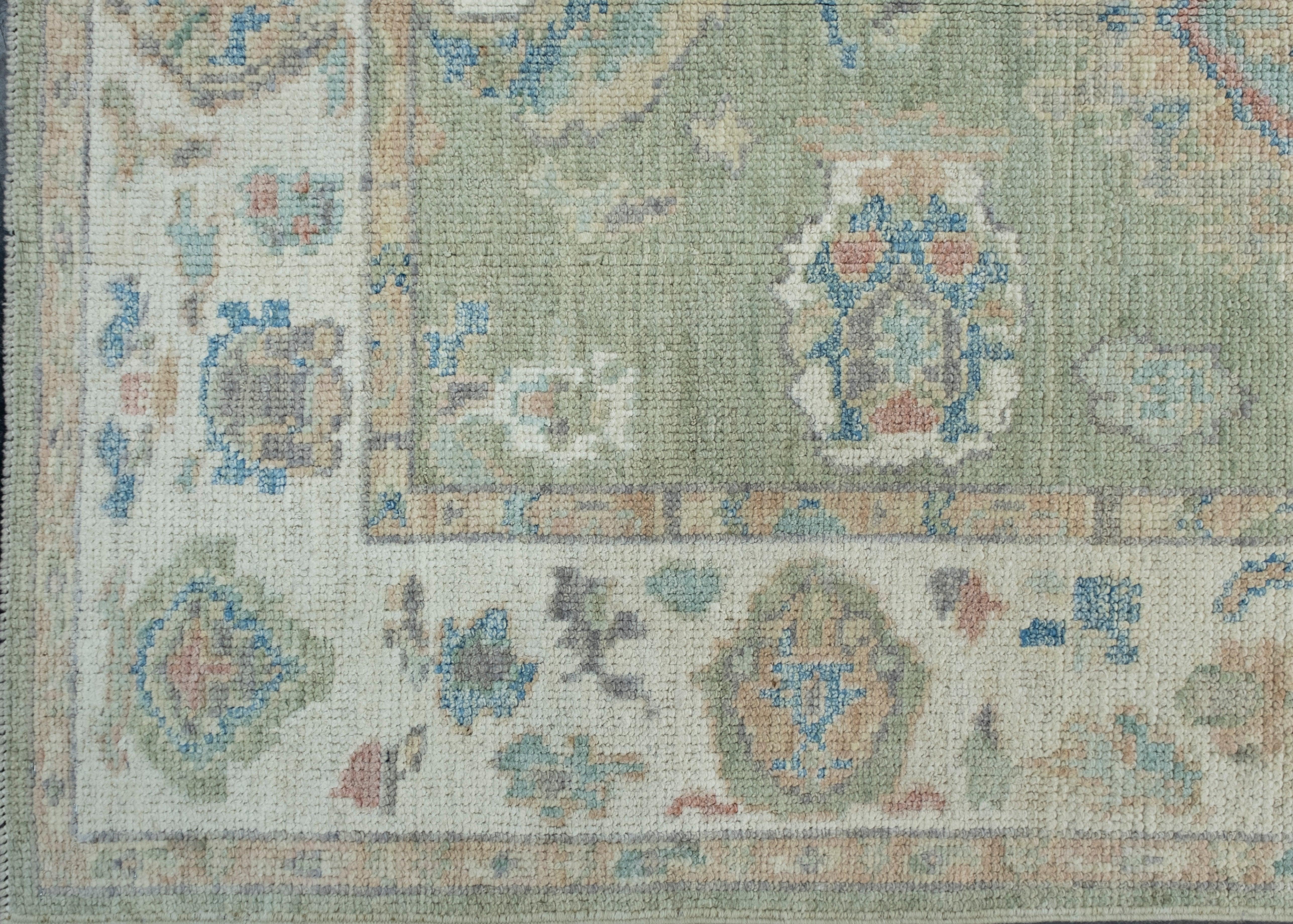 Turkish Oushak Rug 4' x 5'10
