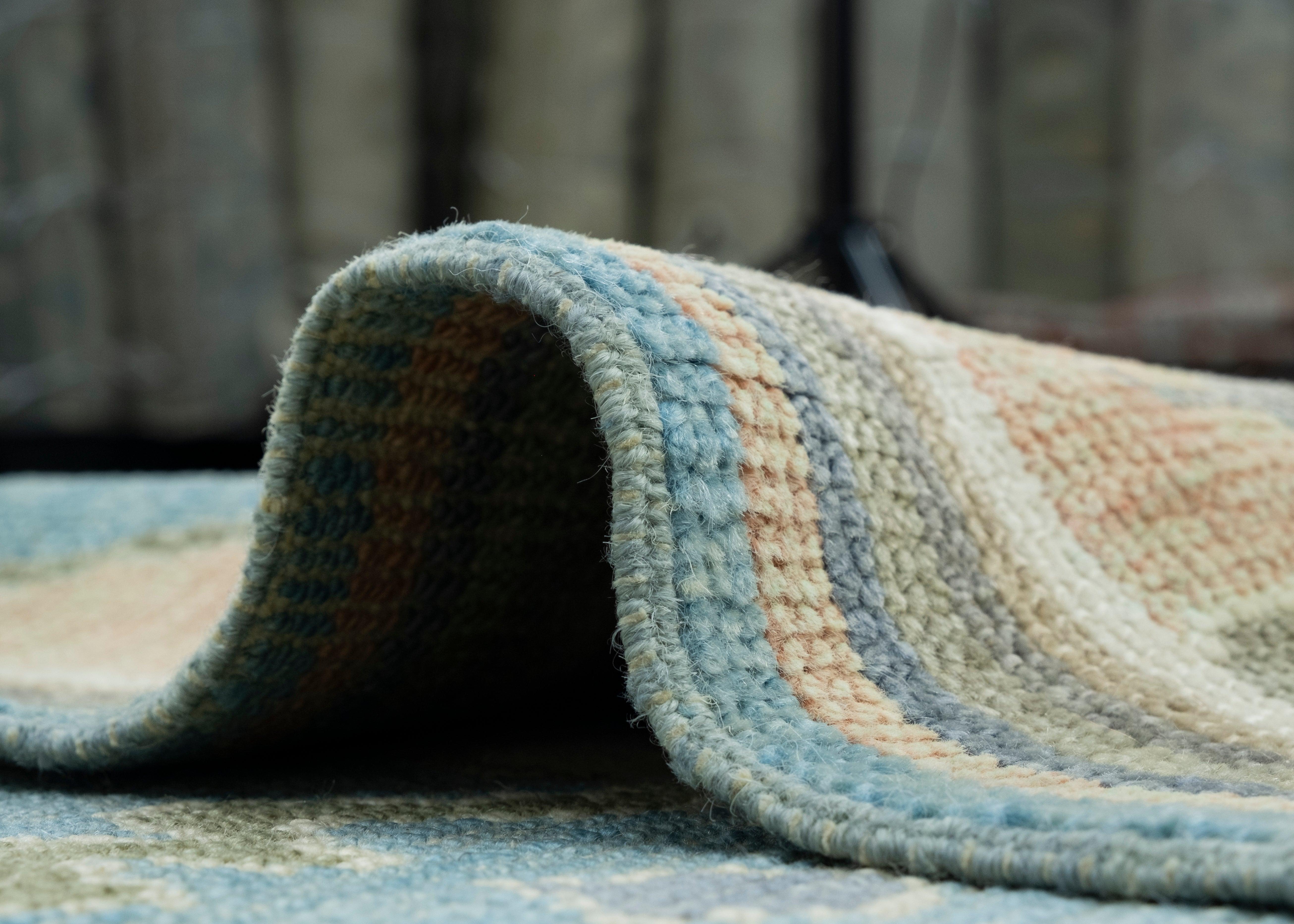 Turkish Oushak Rug 4' x 5'9