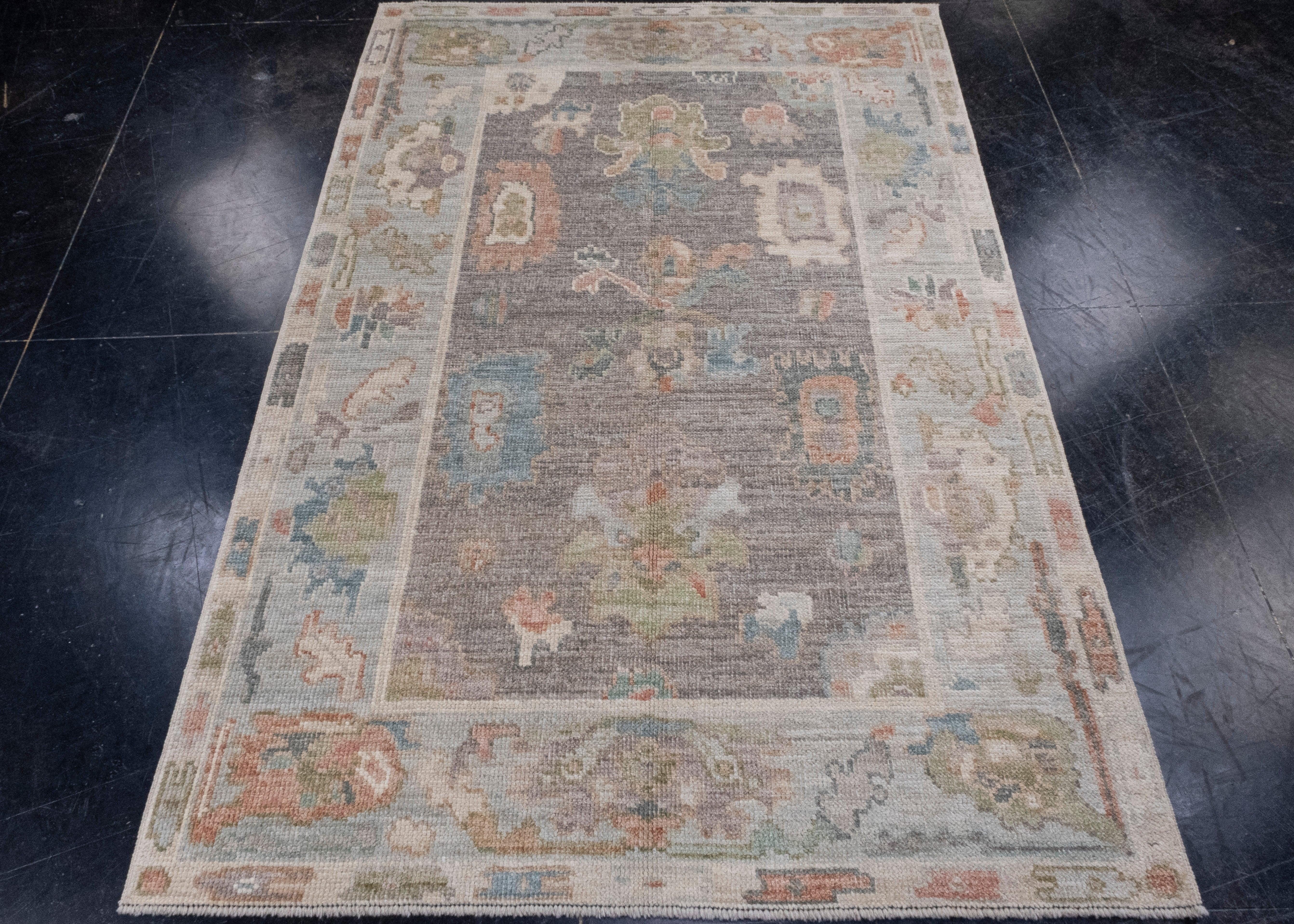 Turkish Oushak Rug 4' x 6' #16006 Explore a curated collection of hallway runners, wool rugs, and handmade masterpieces at , where elegance meets functionality. Elevate your space with a variety of styles to suit every taste. Our items are stunning