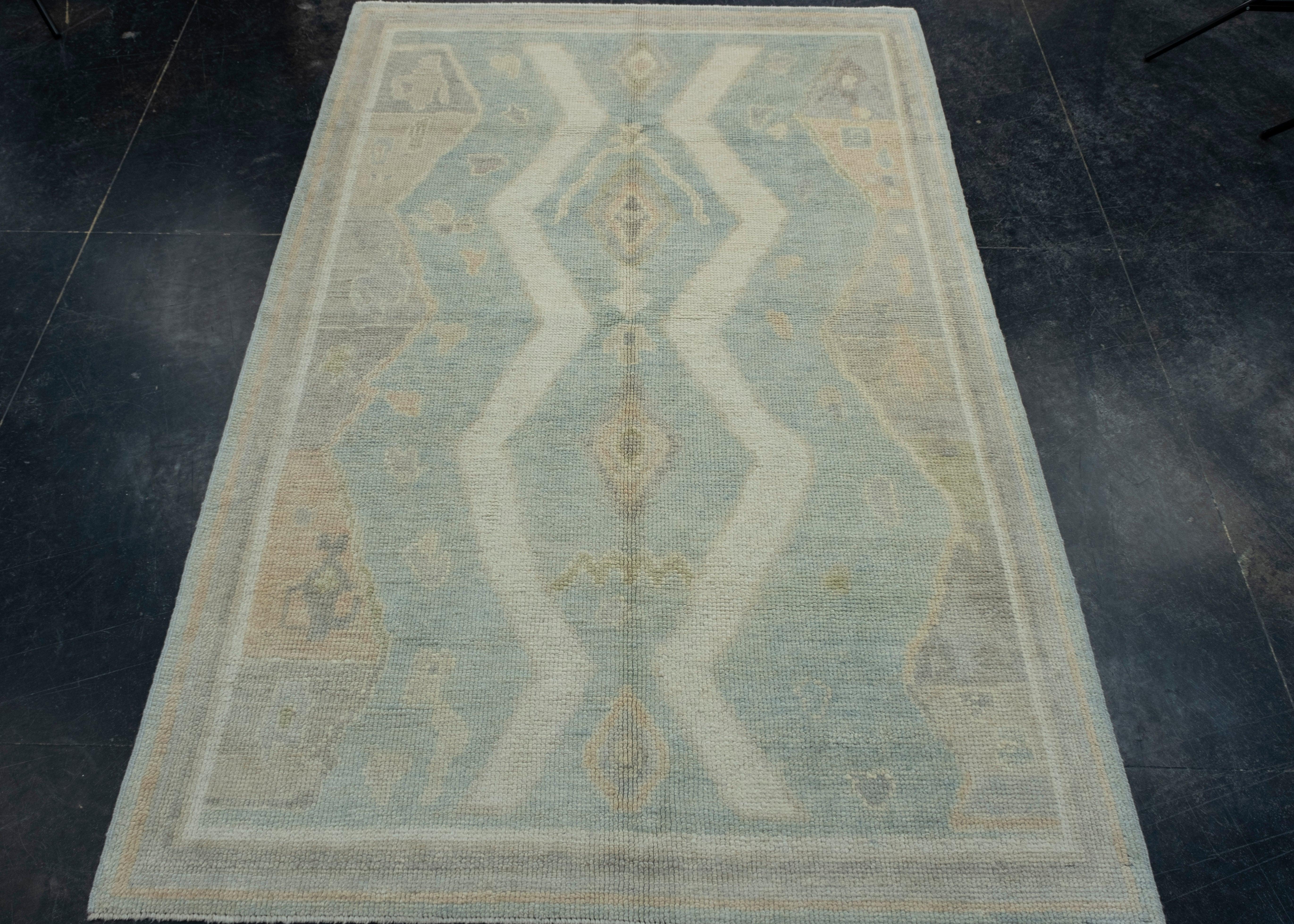 Turkish Oushak Rug 4' x 6' #17031 Explore a curated collection of hallway runners, wool rugs, and handmade masterpieces at , where elegance meets functionality. Elevate your space with a variety of styles to suit every taste. Our items are stunning