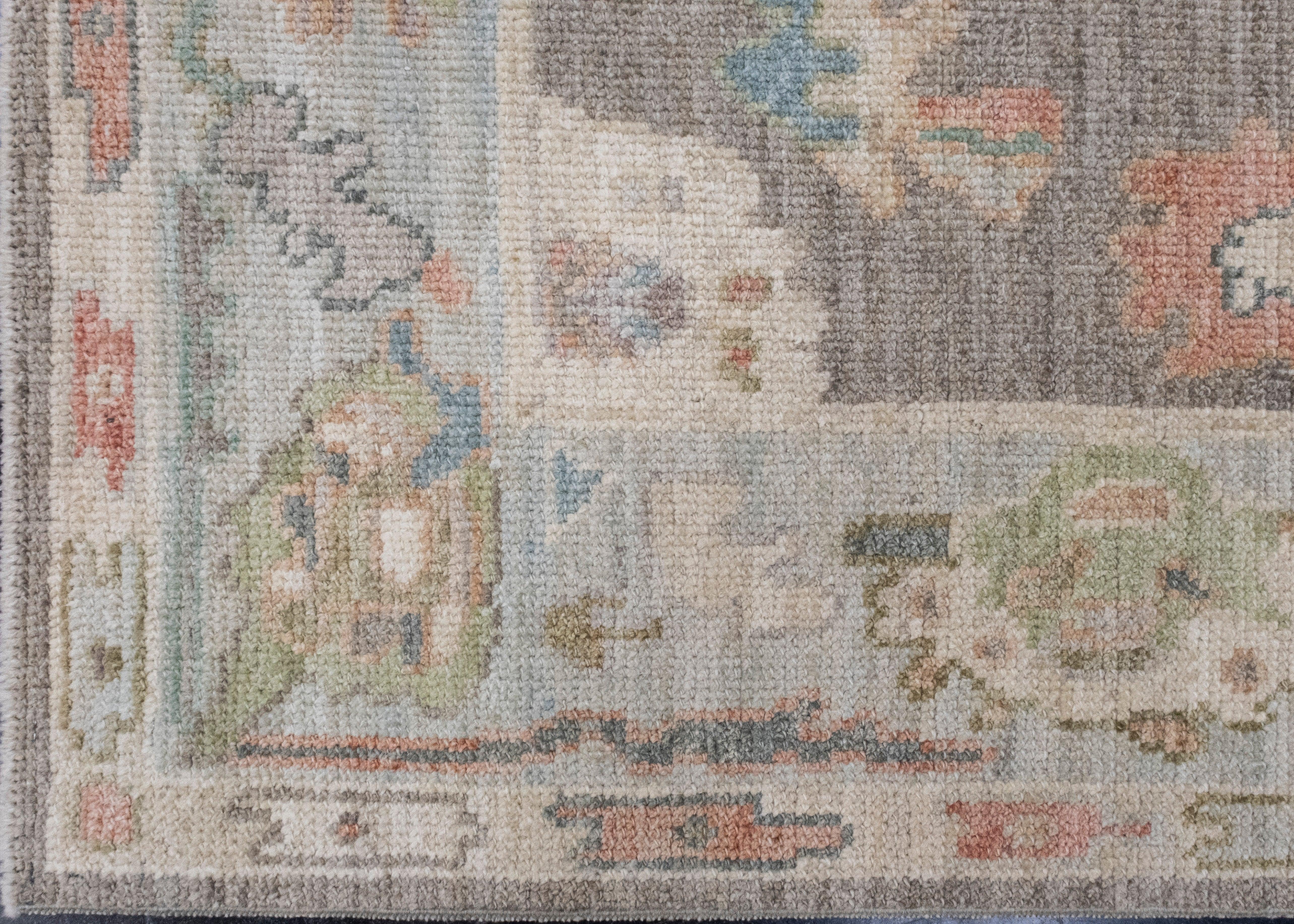 Turco Tappeto Oushak turco 4' x 6'1