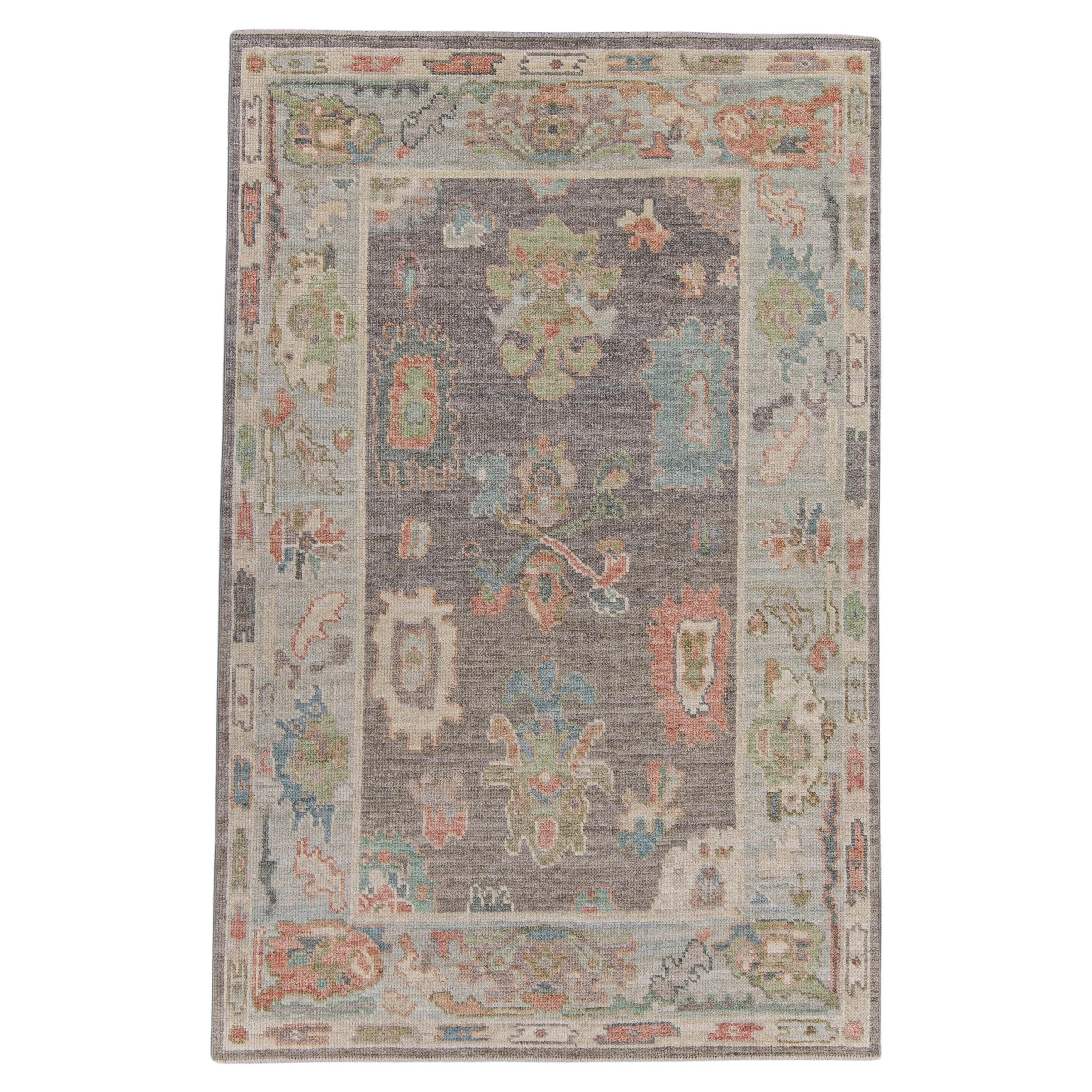 Tappeto Oushak turco 4' x 6'1" #16010