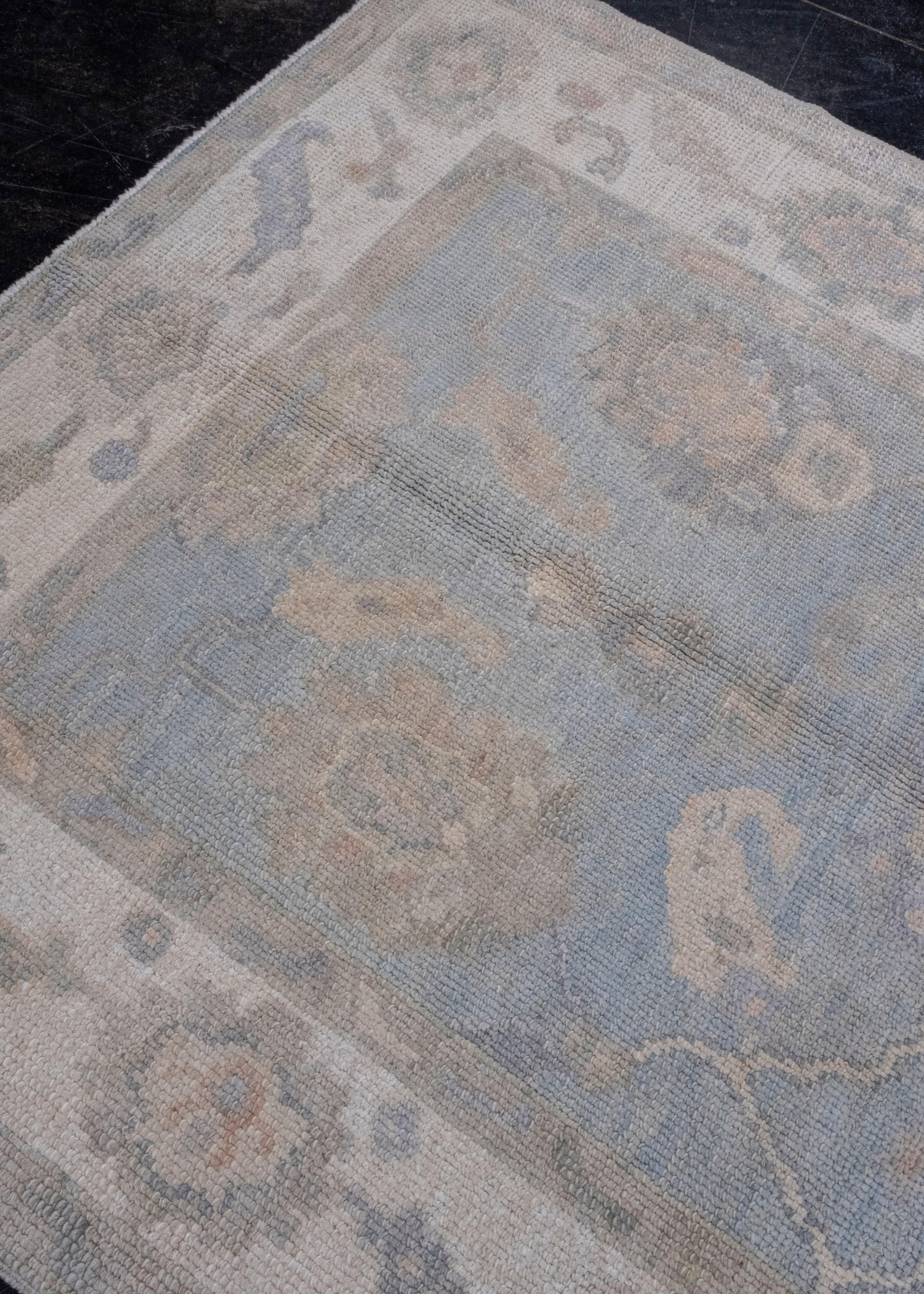 Türkischer Oushak-Teppich 4' x 6'1