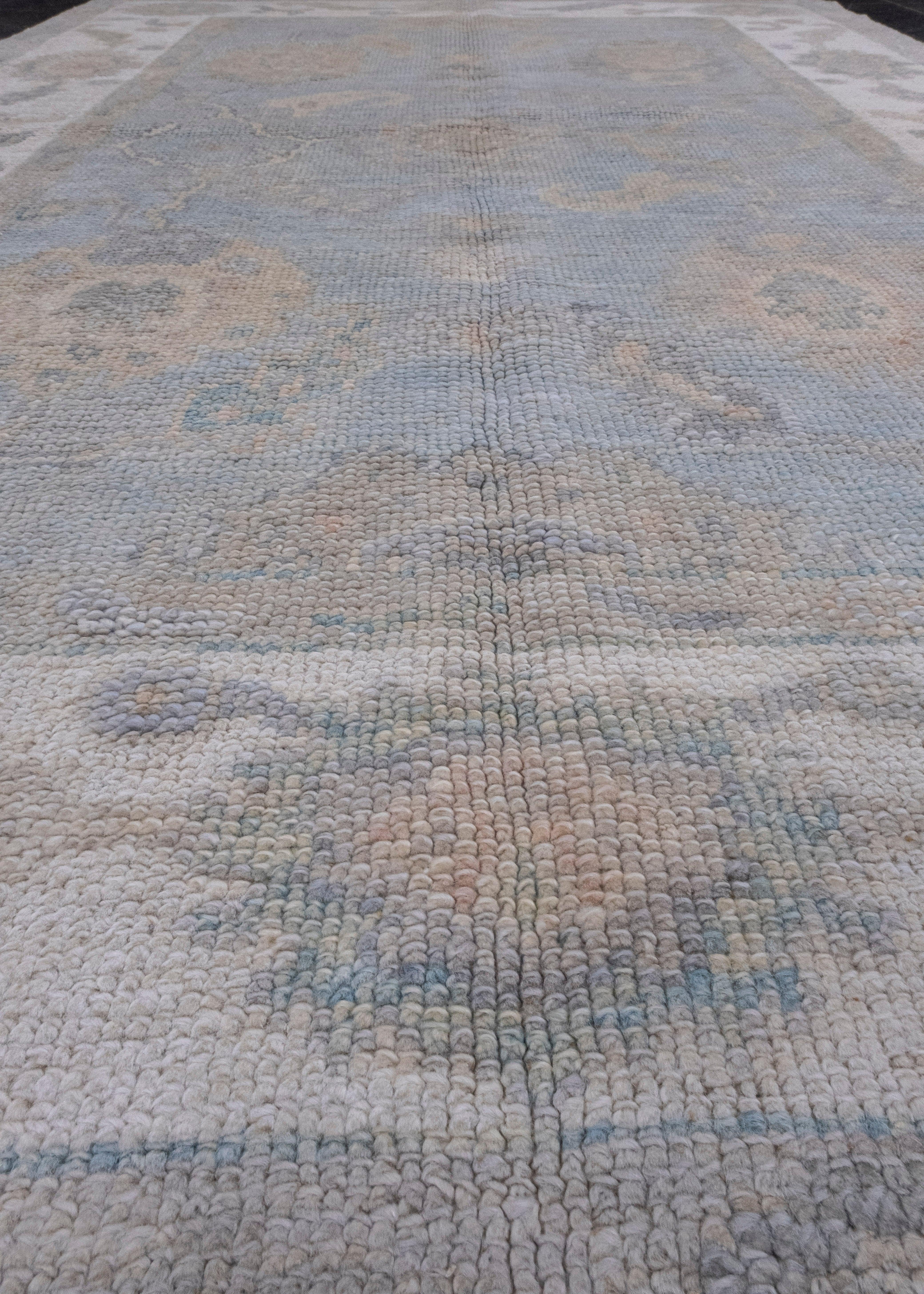 Türkischer Oushak-Teppich 4' x 6'1
