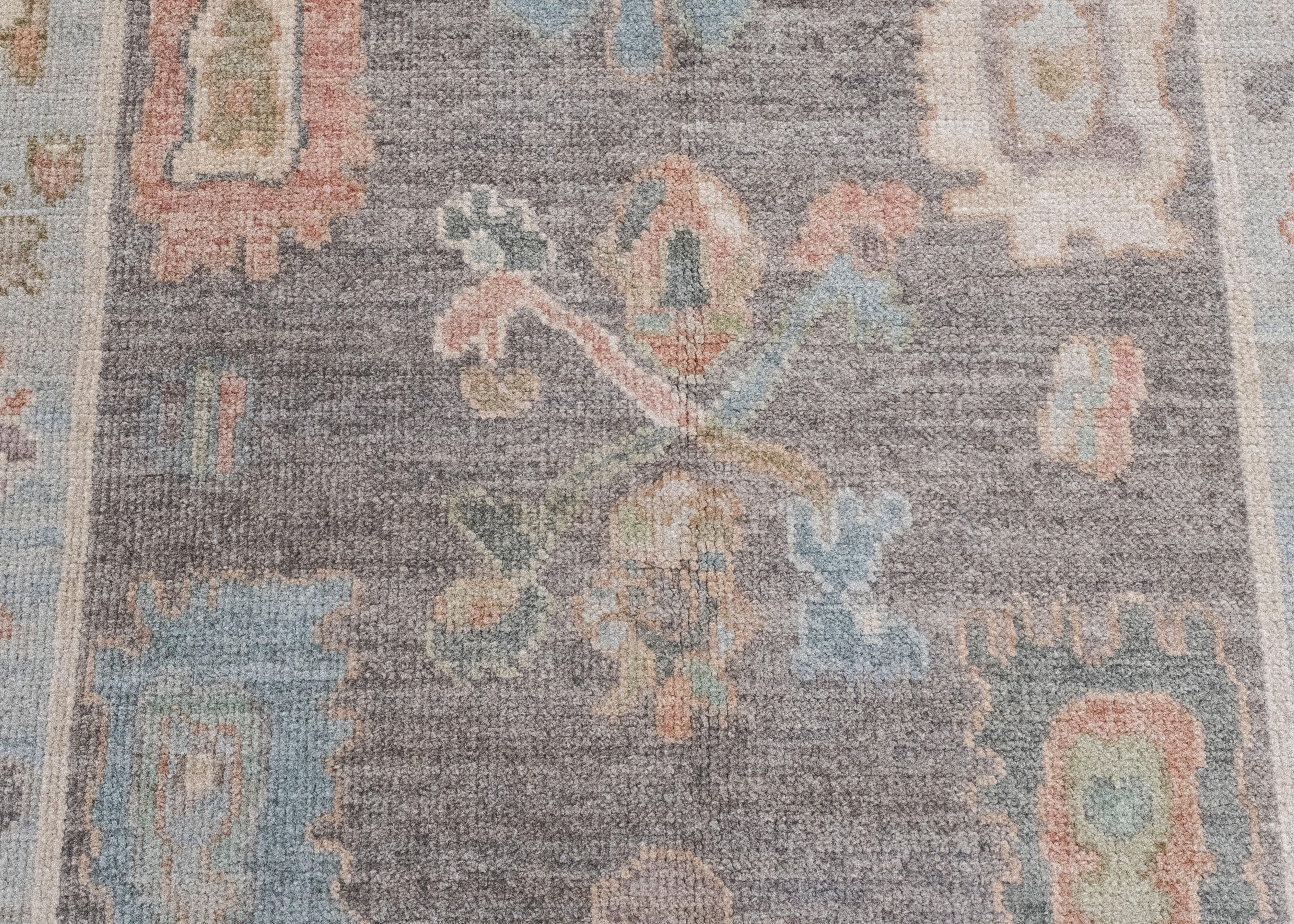 Tappeto Oushak turco 4' x 6'2