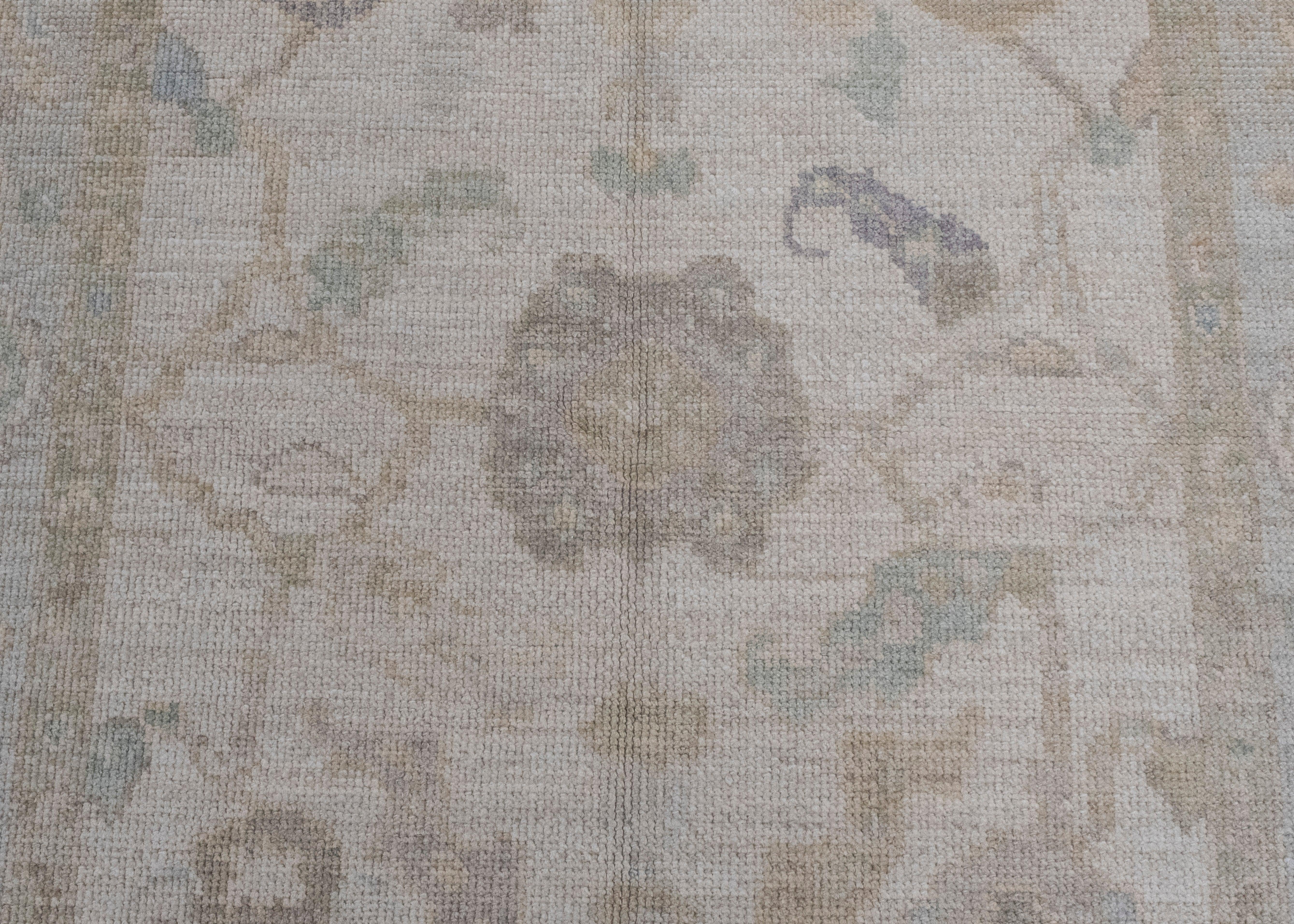 Tappeto Oushak turco 4' x 6'3