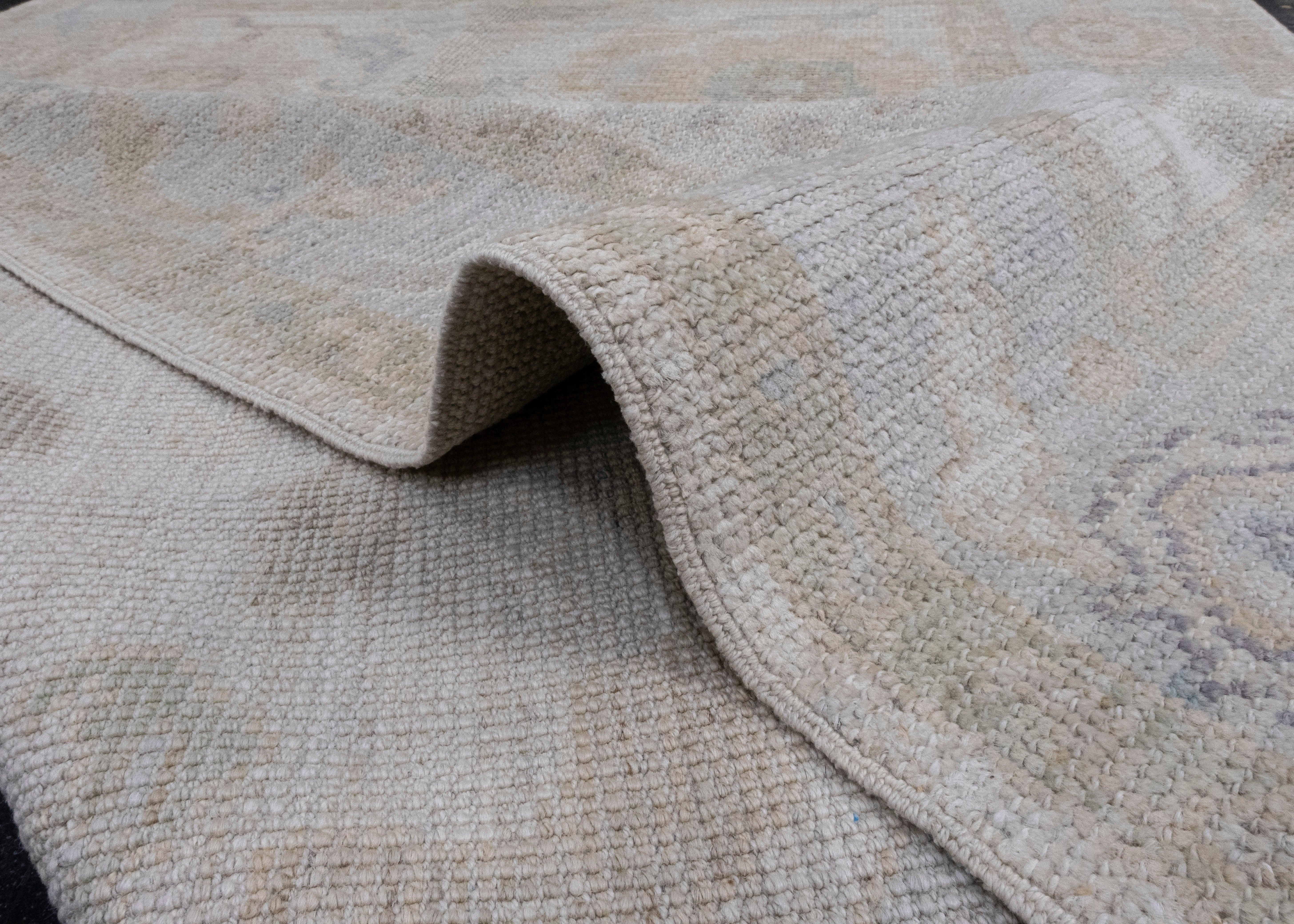 Tappeto Oushak turco 4' x 6'3