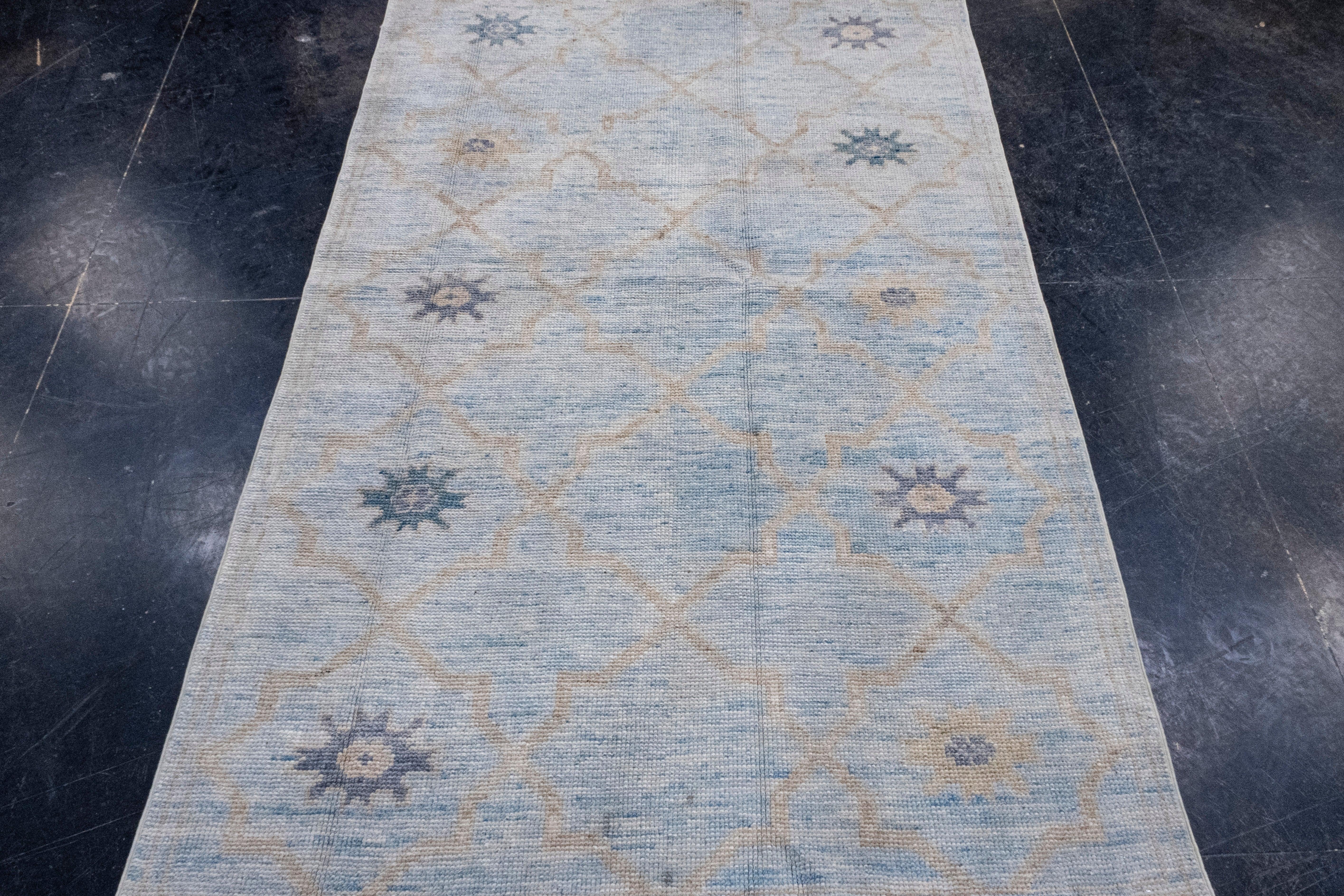 Tappeto Oushak turco 4' x 6'3