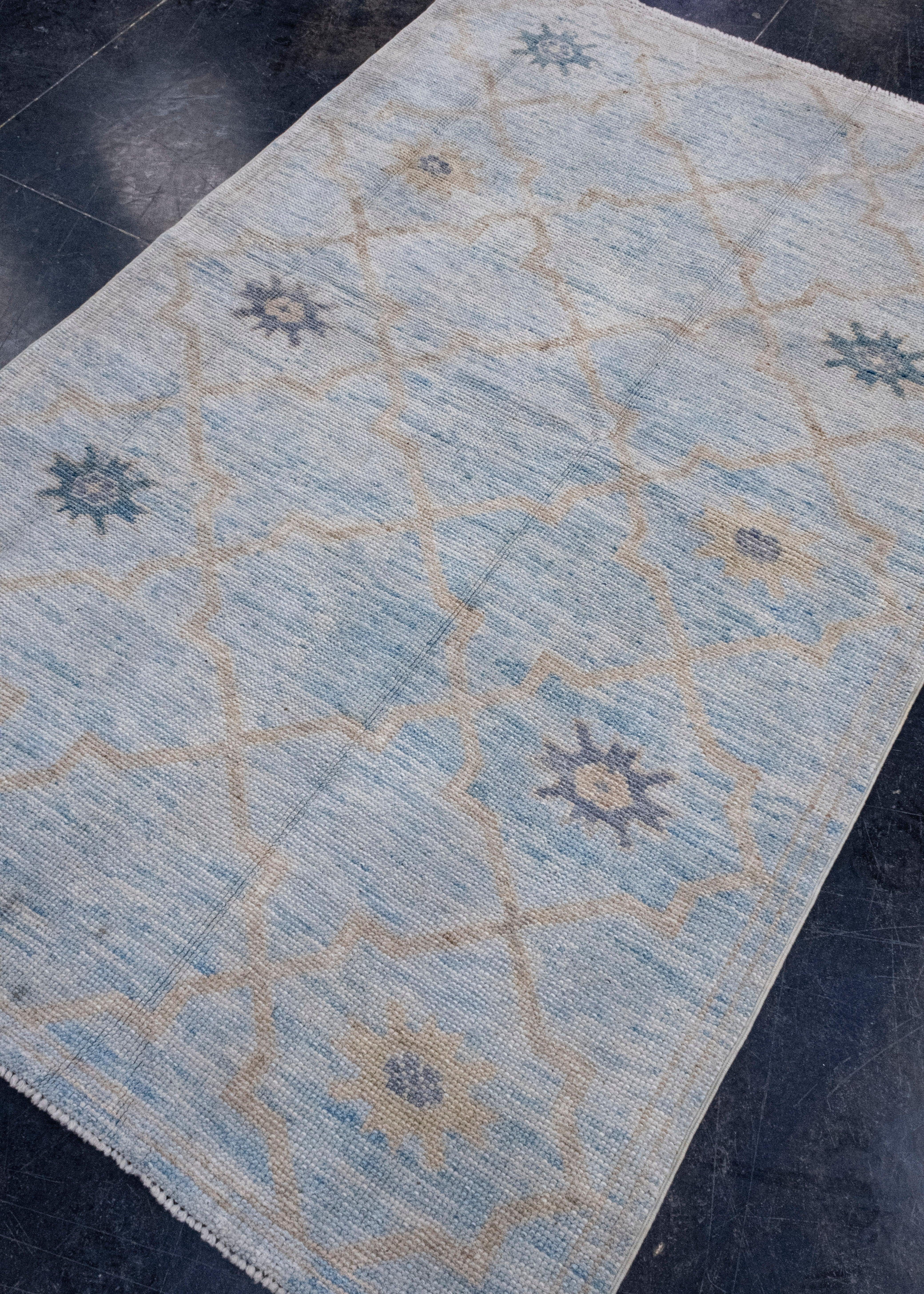 Turco Tappeto Oushak turco 4' x 6'3