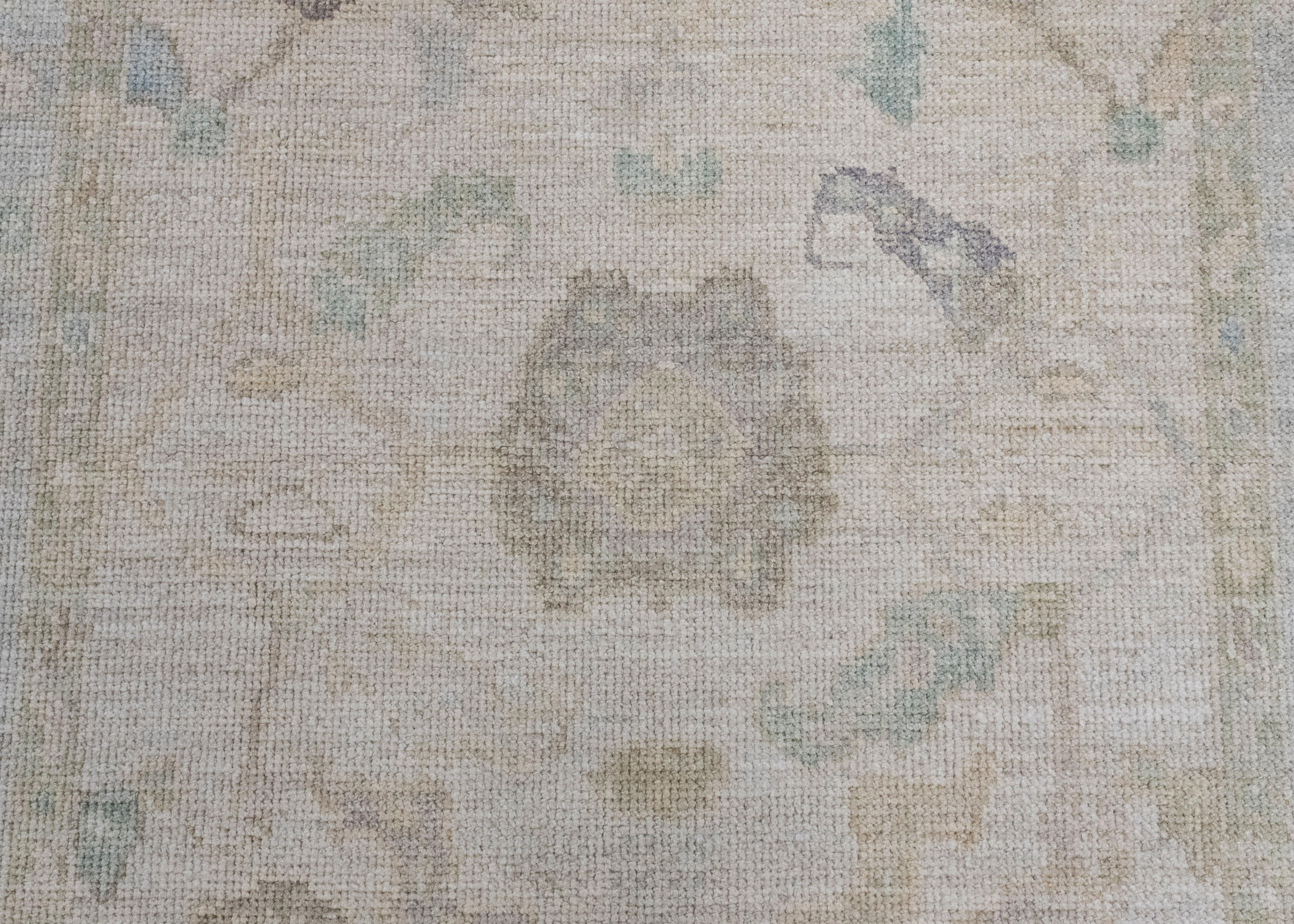 Türkischer Oushak-Teppich 4' x 6'4