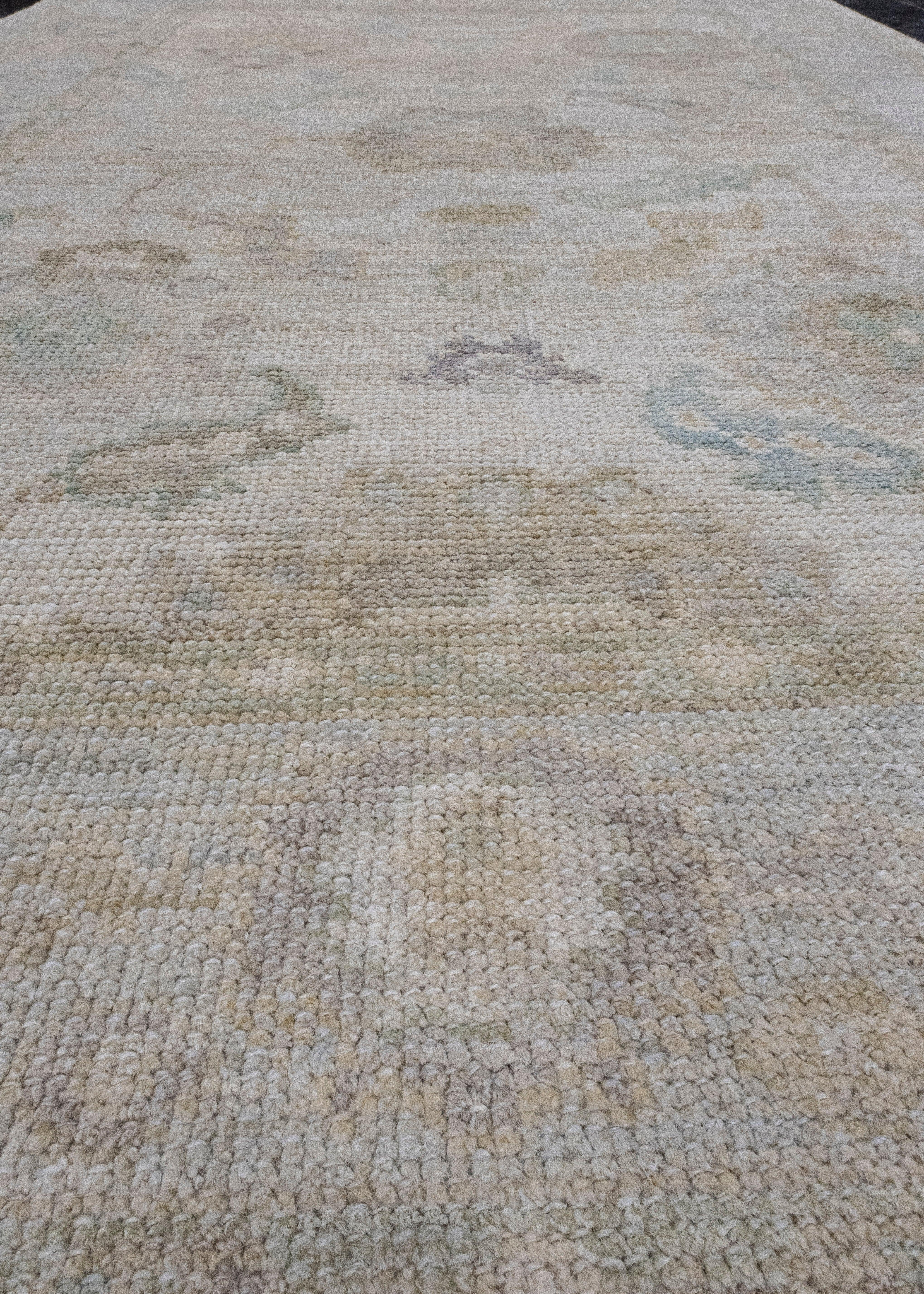 Türkischer Oushak-Teppich 4' x 6'4