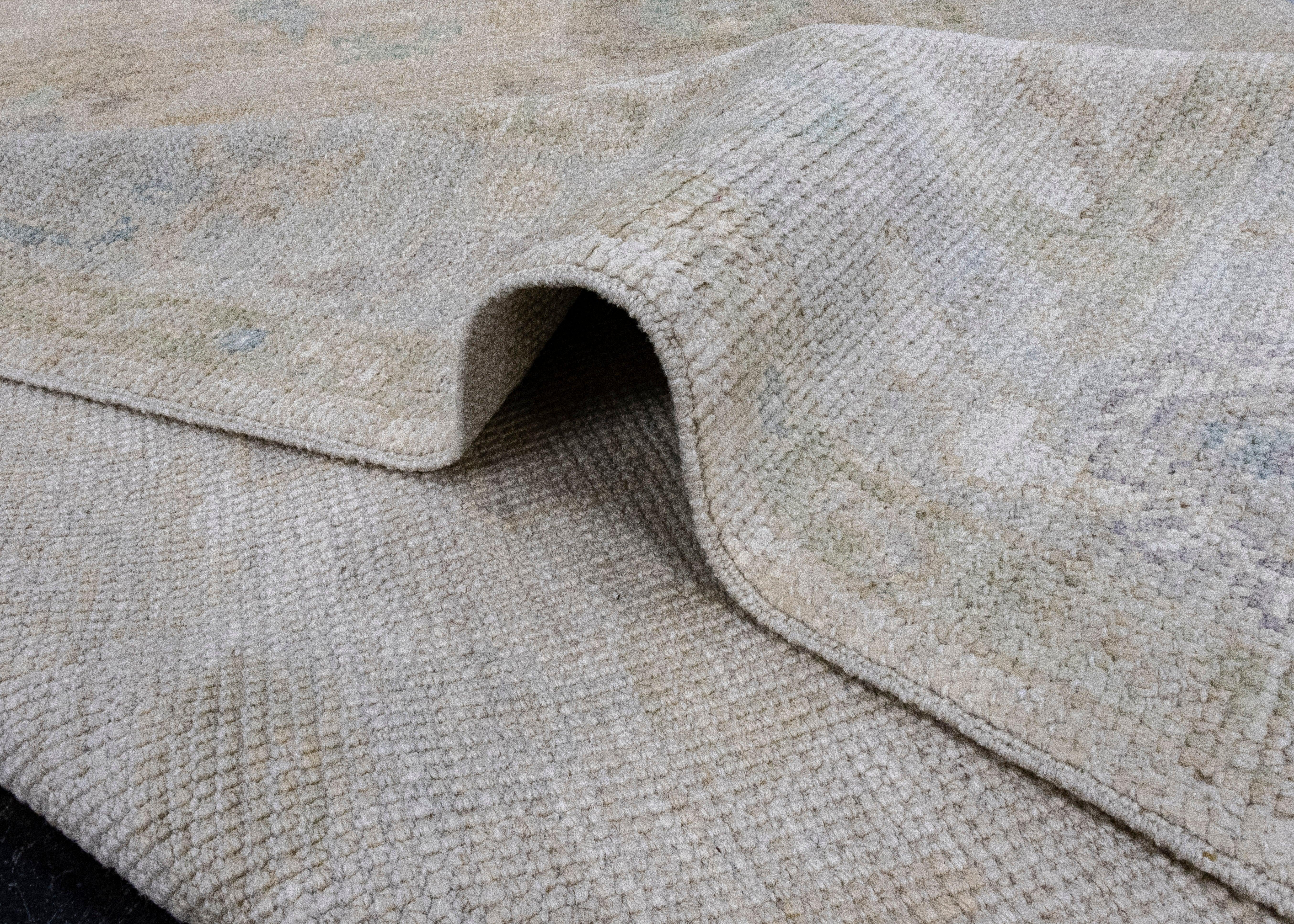 Türkischer Oushak-Teppich 4' x 6'4