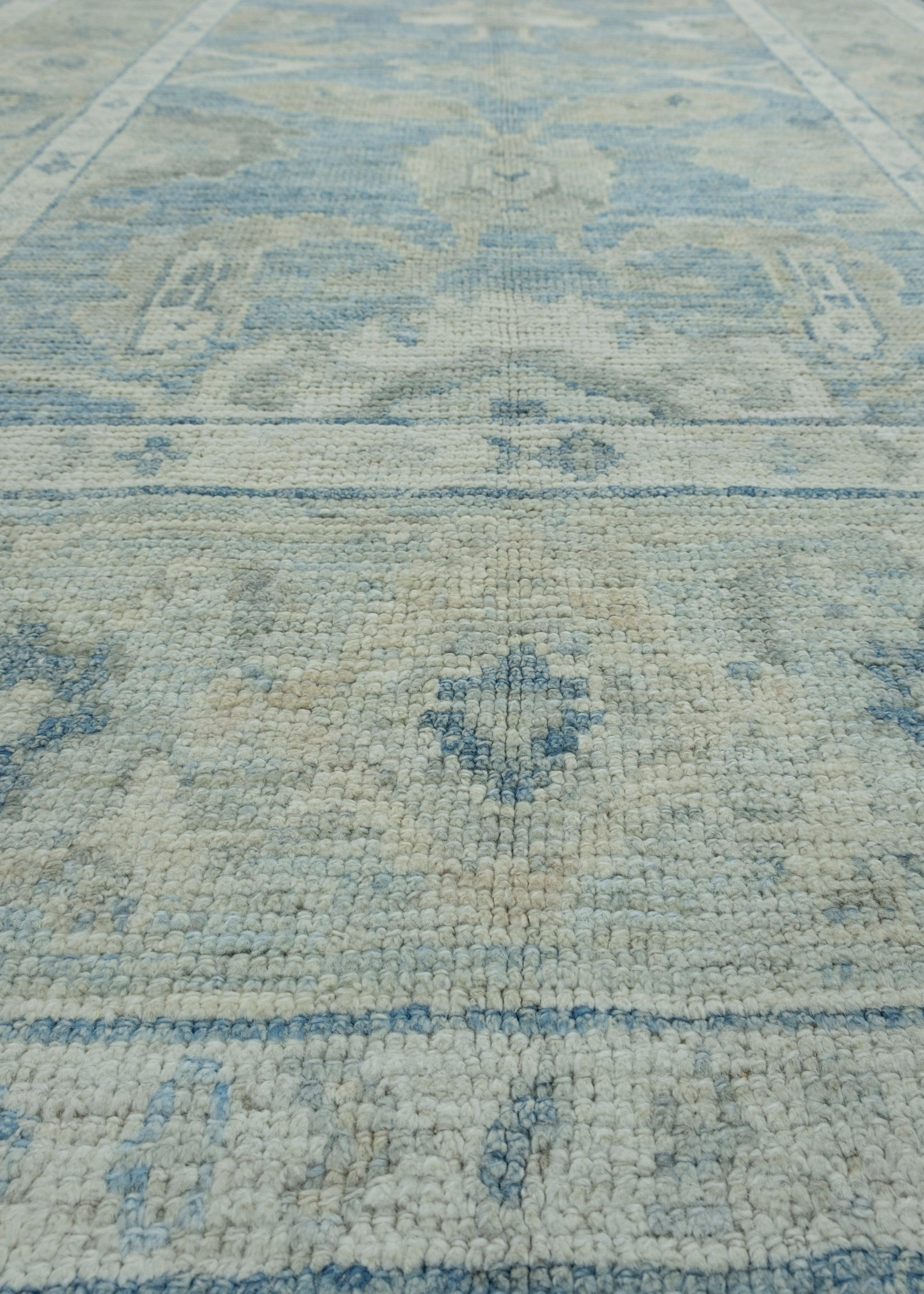 Türkischer Oushak-Teppich 4' x 6'5