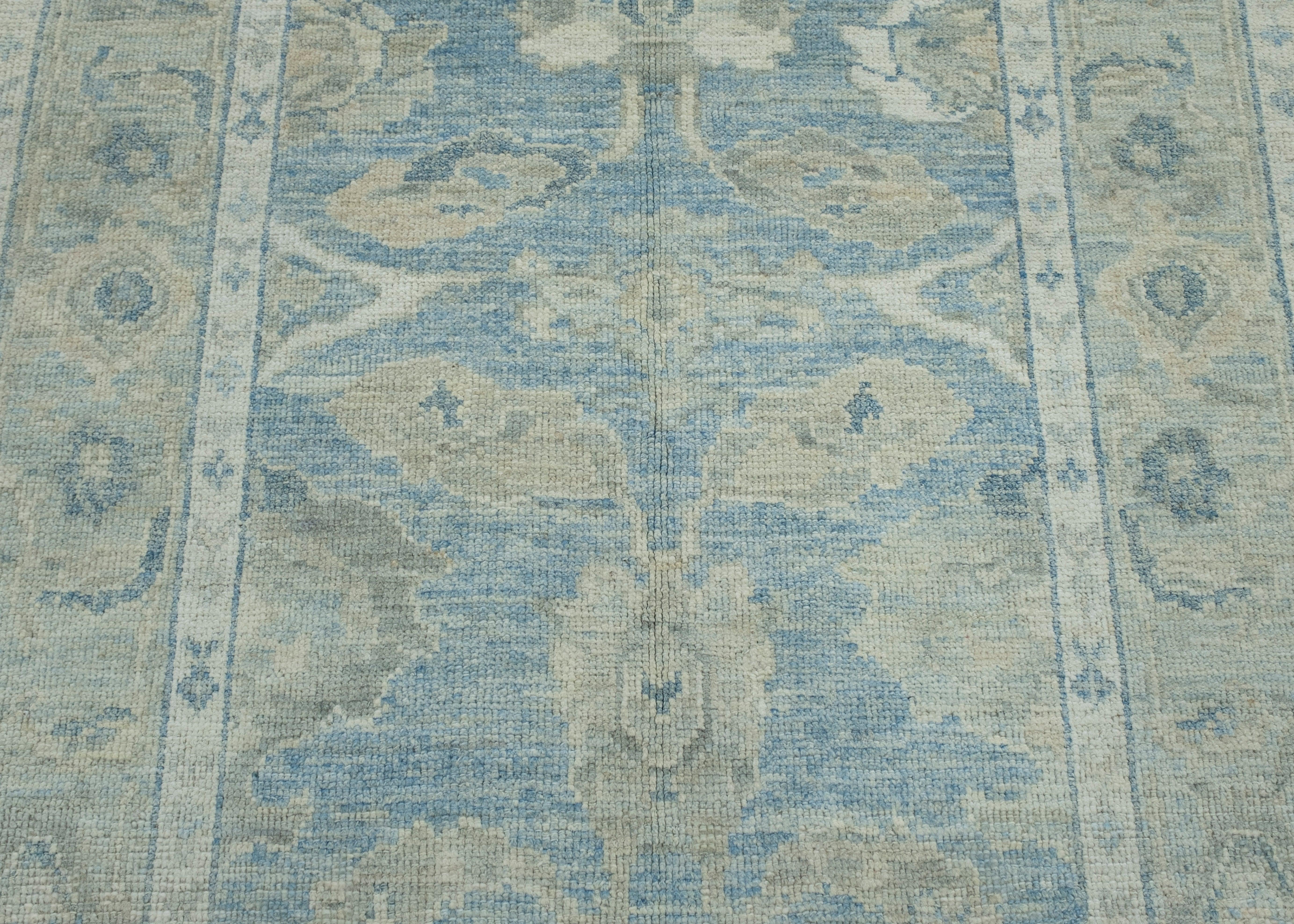 Türkischer Oushak-Teppich 4' x 6'5