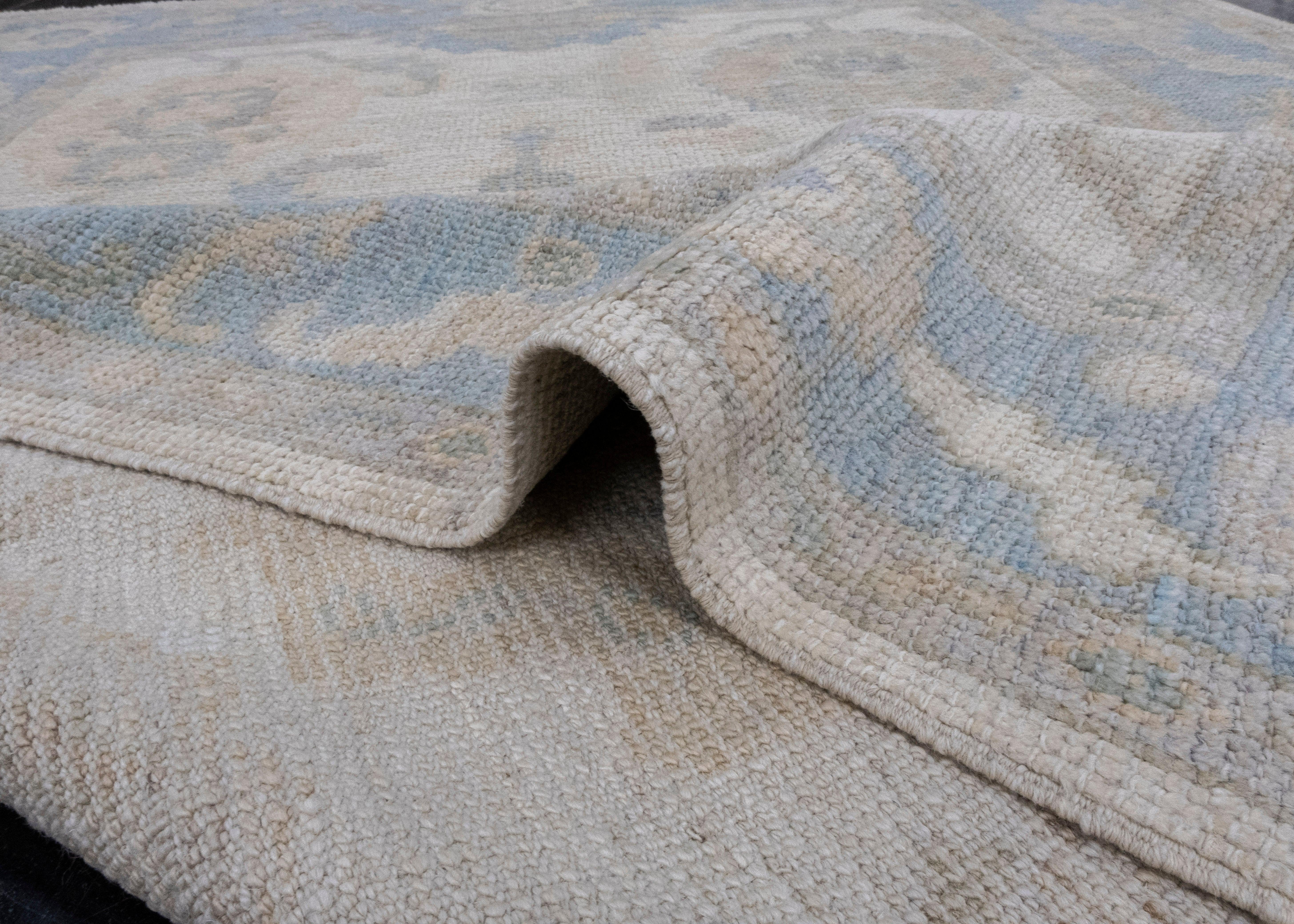 Laine Tapis turc Oushak 4'1