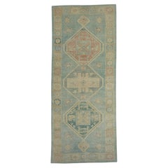 Turkish Oushak Rug 4'11" x 11'11" #18025