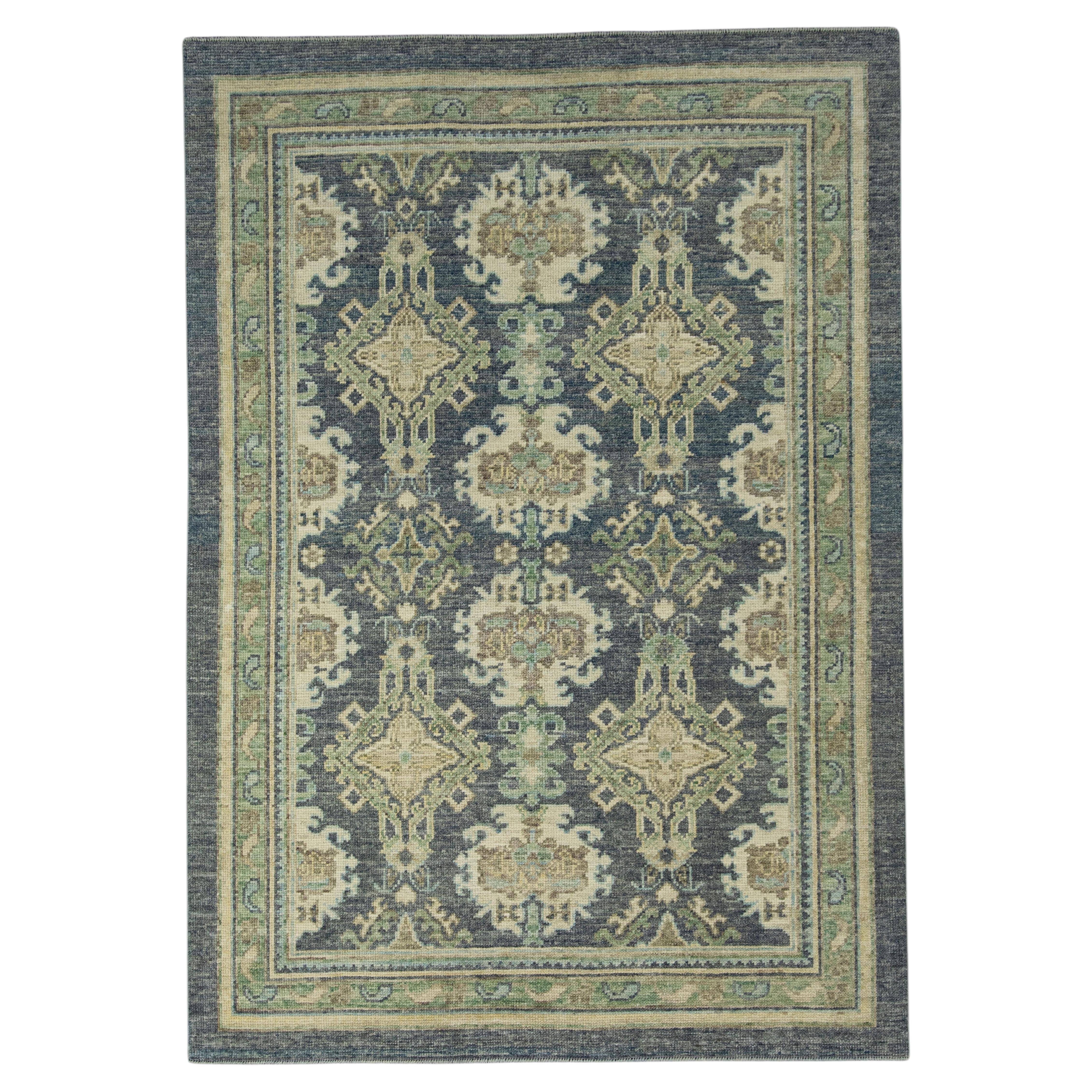 Turkish Oushak Rug 4'11" x 7' #17342