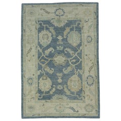 Tappeto Oushak turco 4'2" x 6'1" #7117