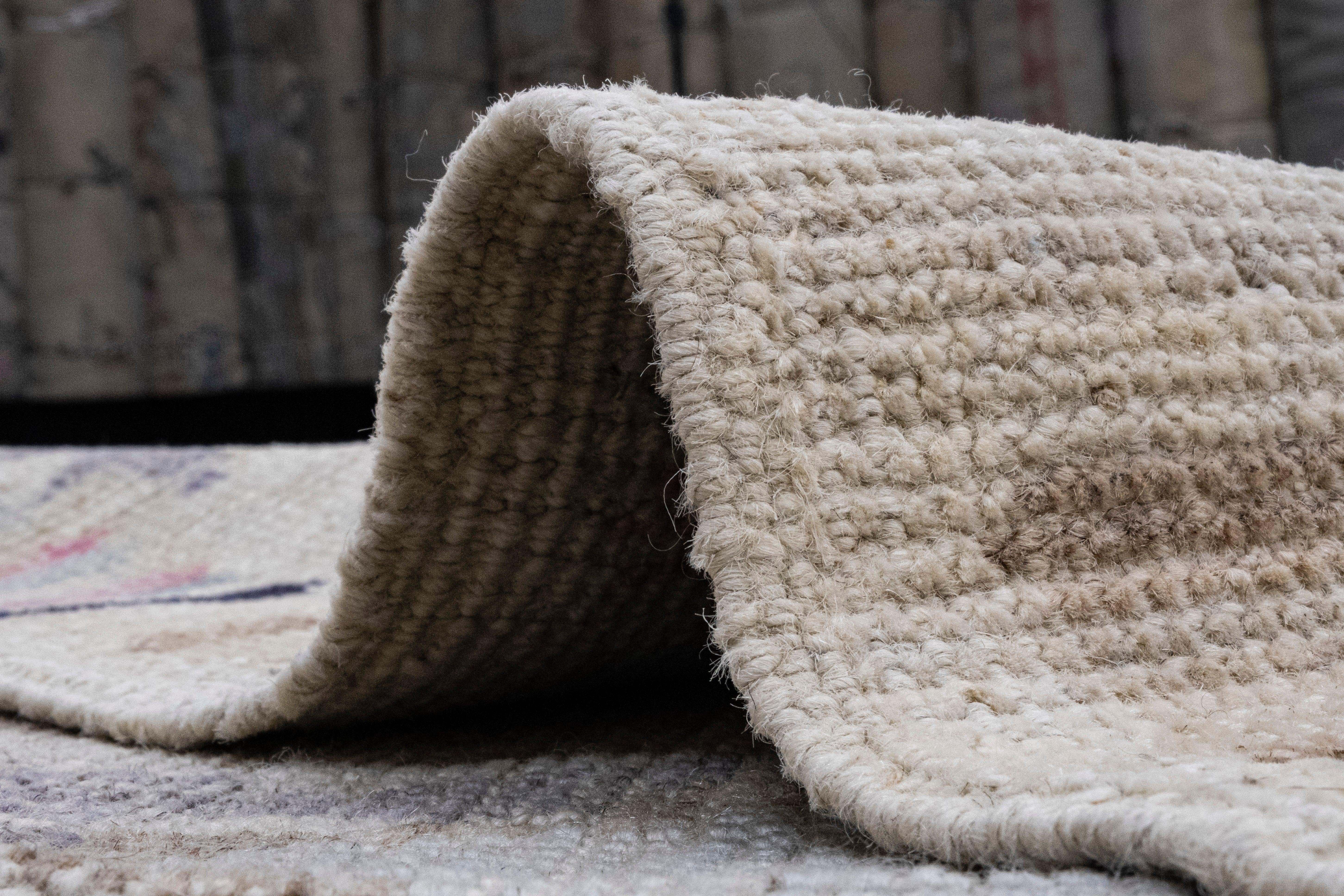 Turkish Oushak Rug 4'2
