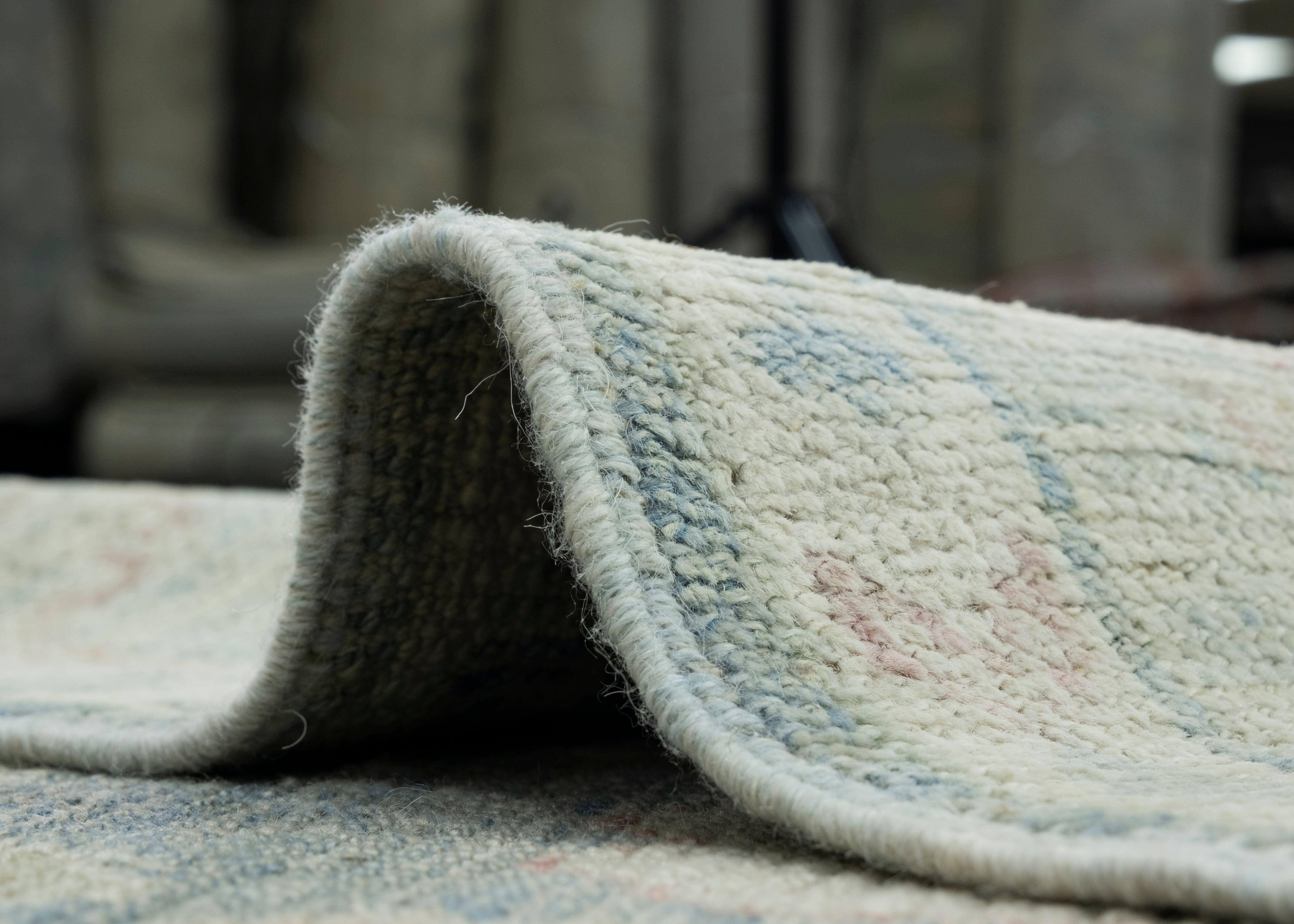 Turkish Oushak Rug 4'3