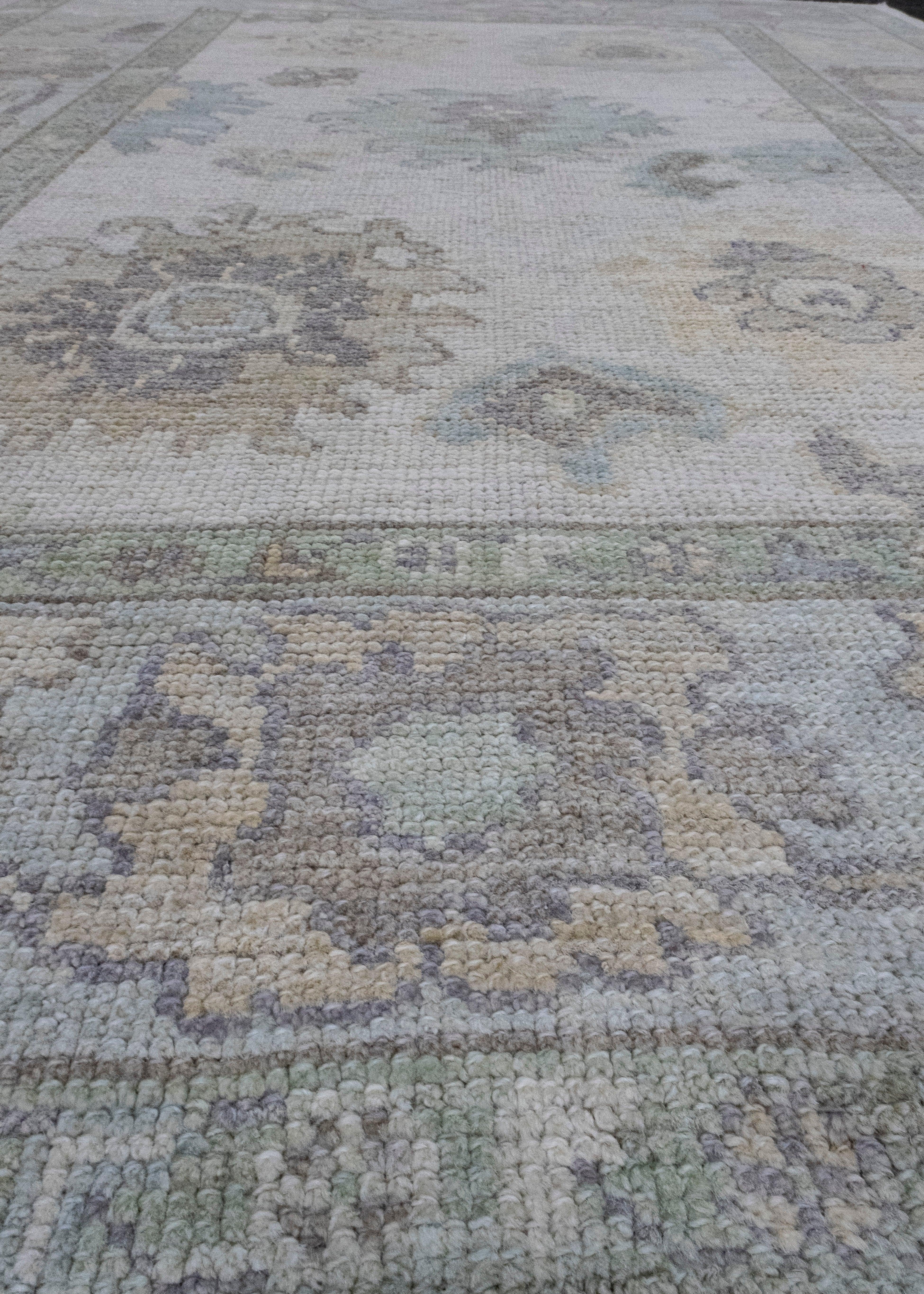 Alfombra turca Oushak 4'4