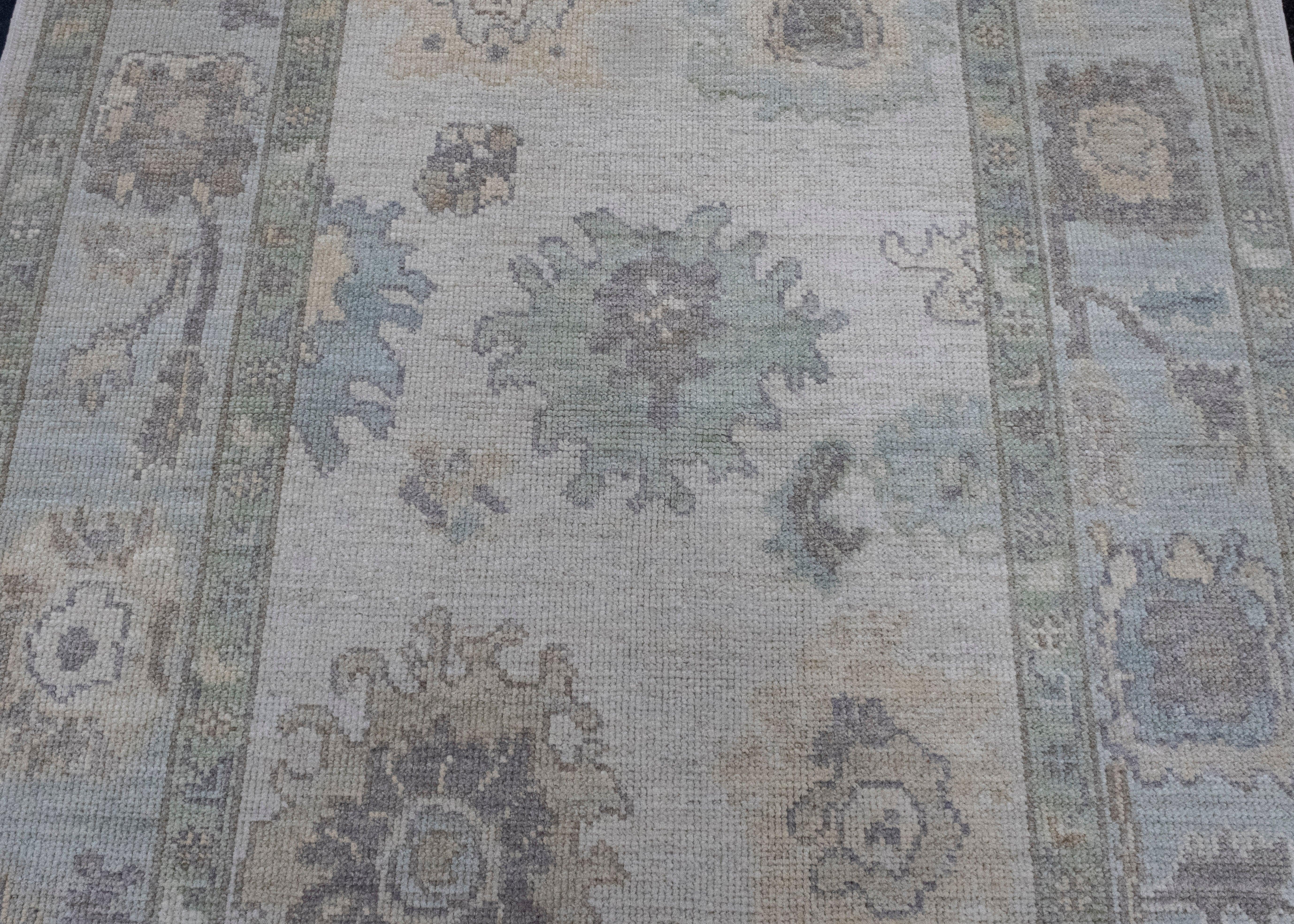 Alfombra turca Oushak 4'4