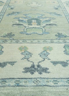 Turkish Oushak Rug 4'x 6' #19172