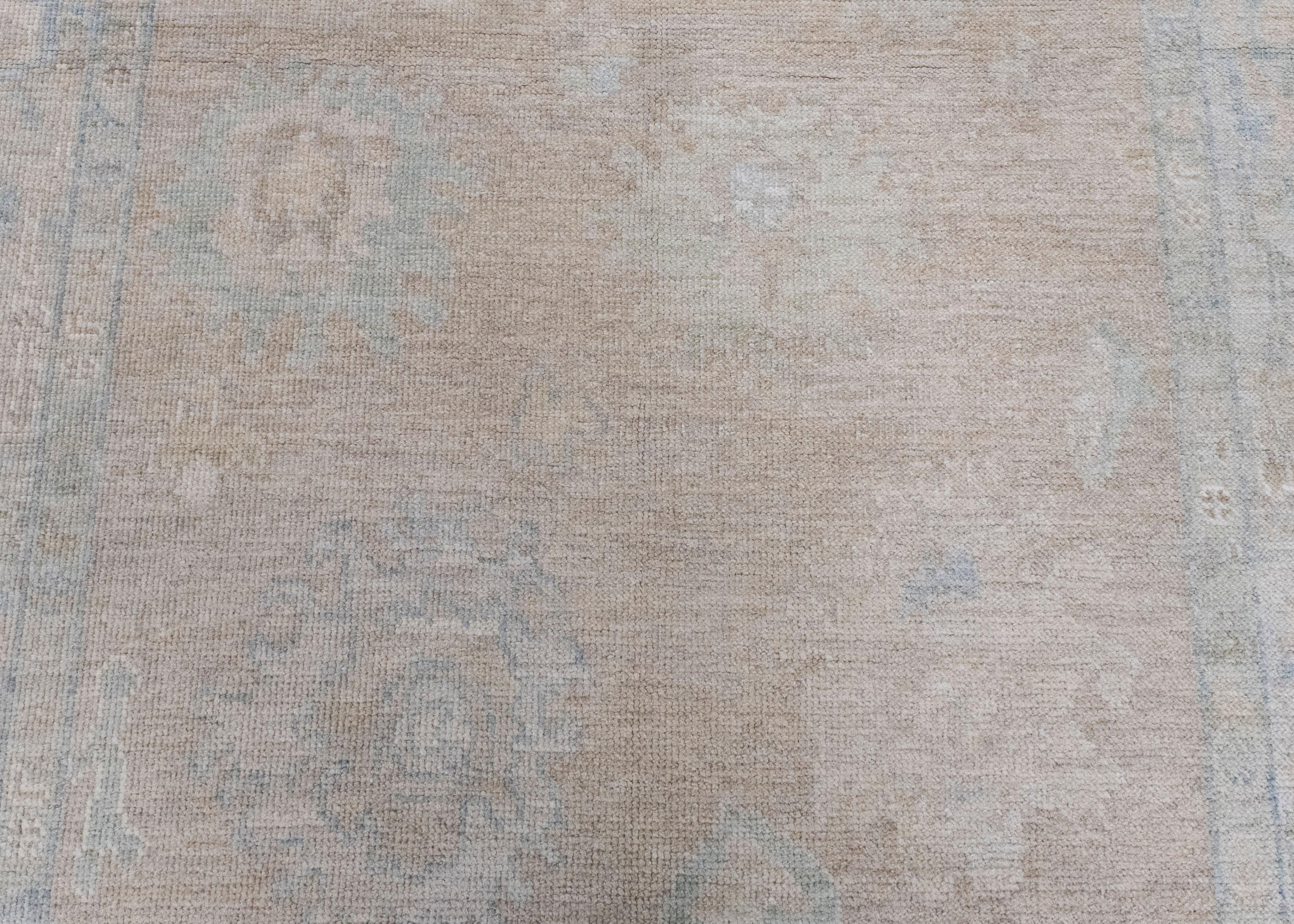 Türkischer Oushak-Teppich 5' x 6'11