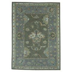Turkish Oushak Rug 5' x 6'11" #19194