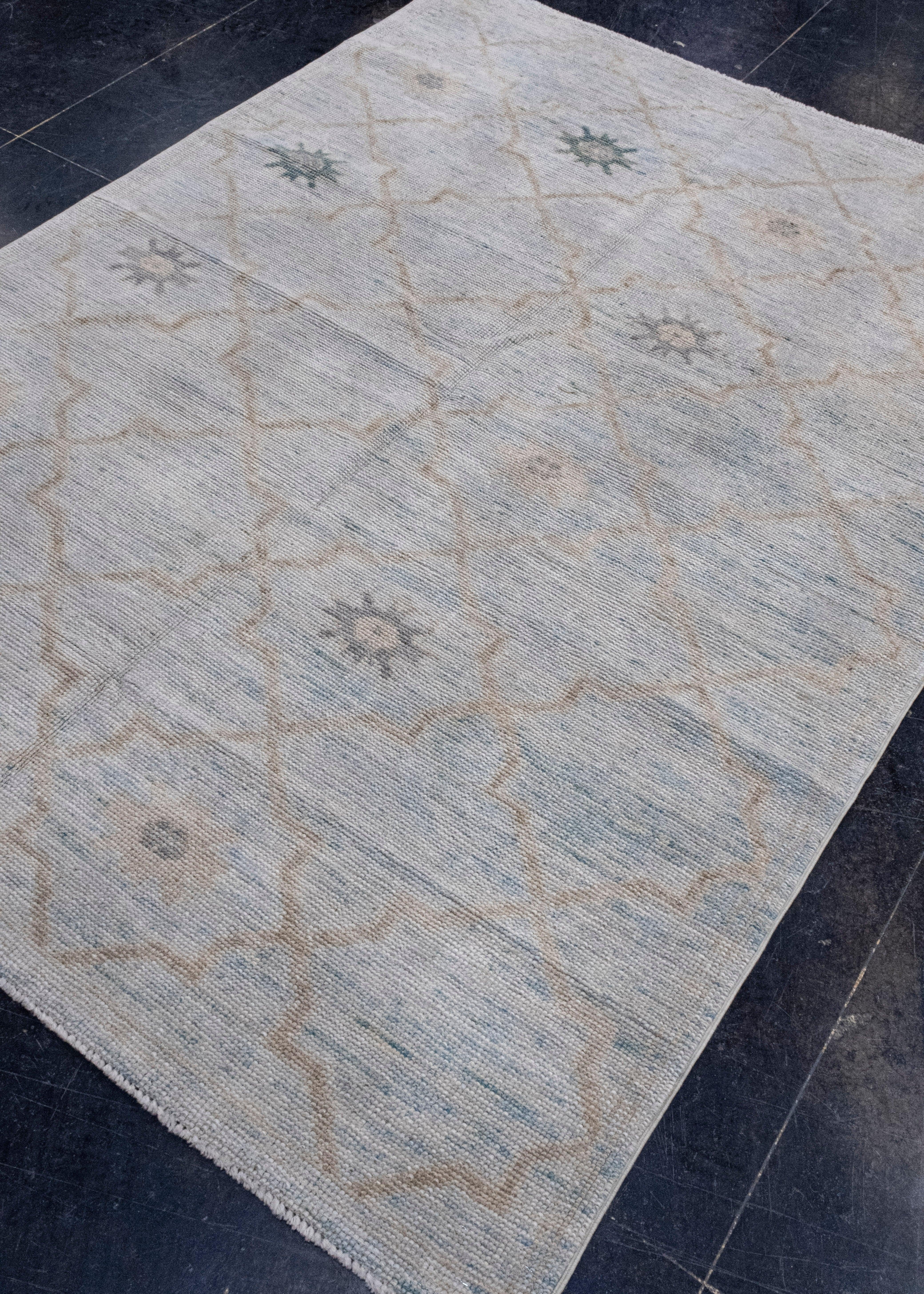 Turco Tappeto Oushak turco 5' x 6'8