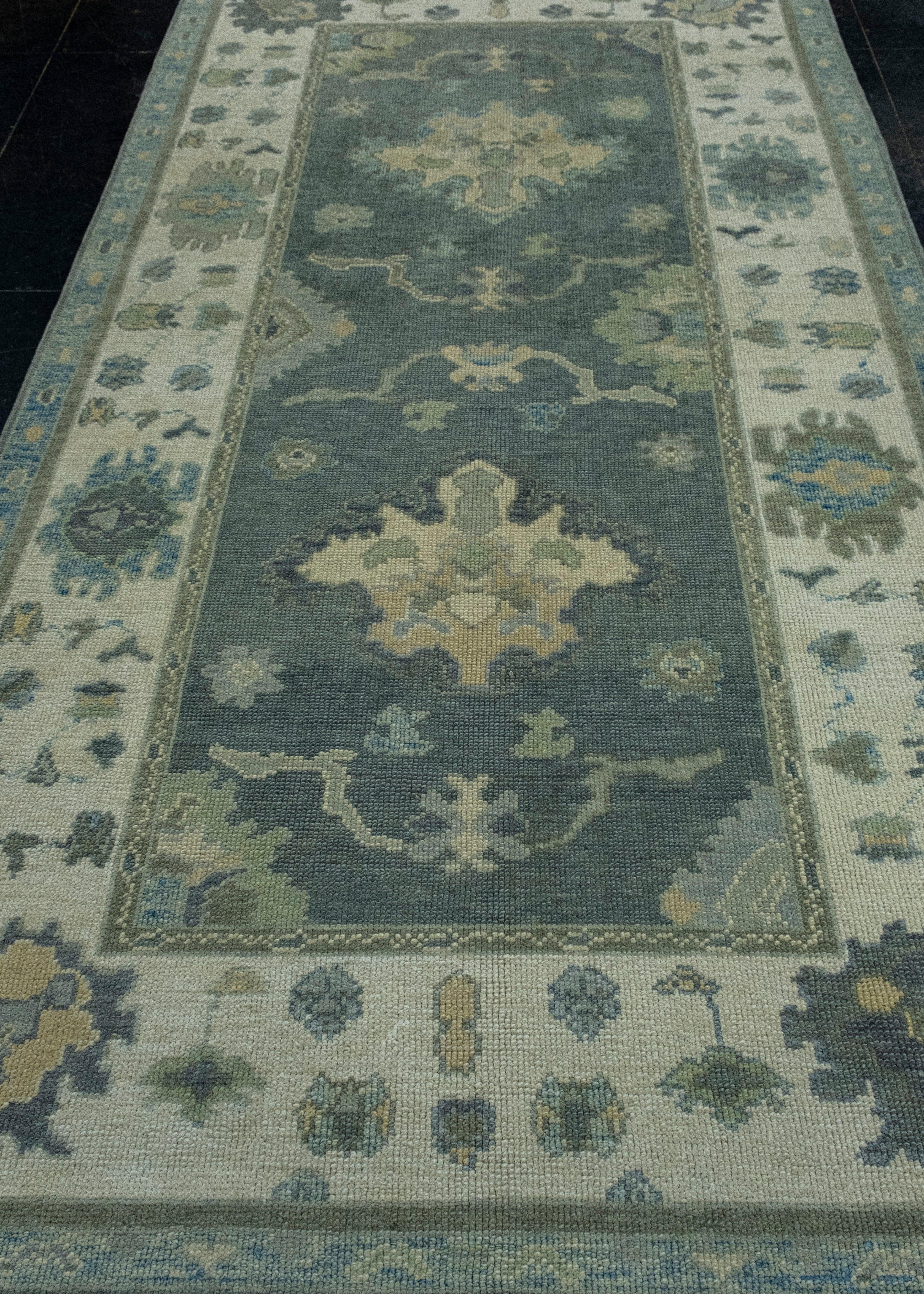 Turkish Oushak Rug 5' x 9'10
