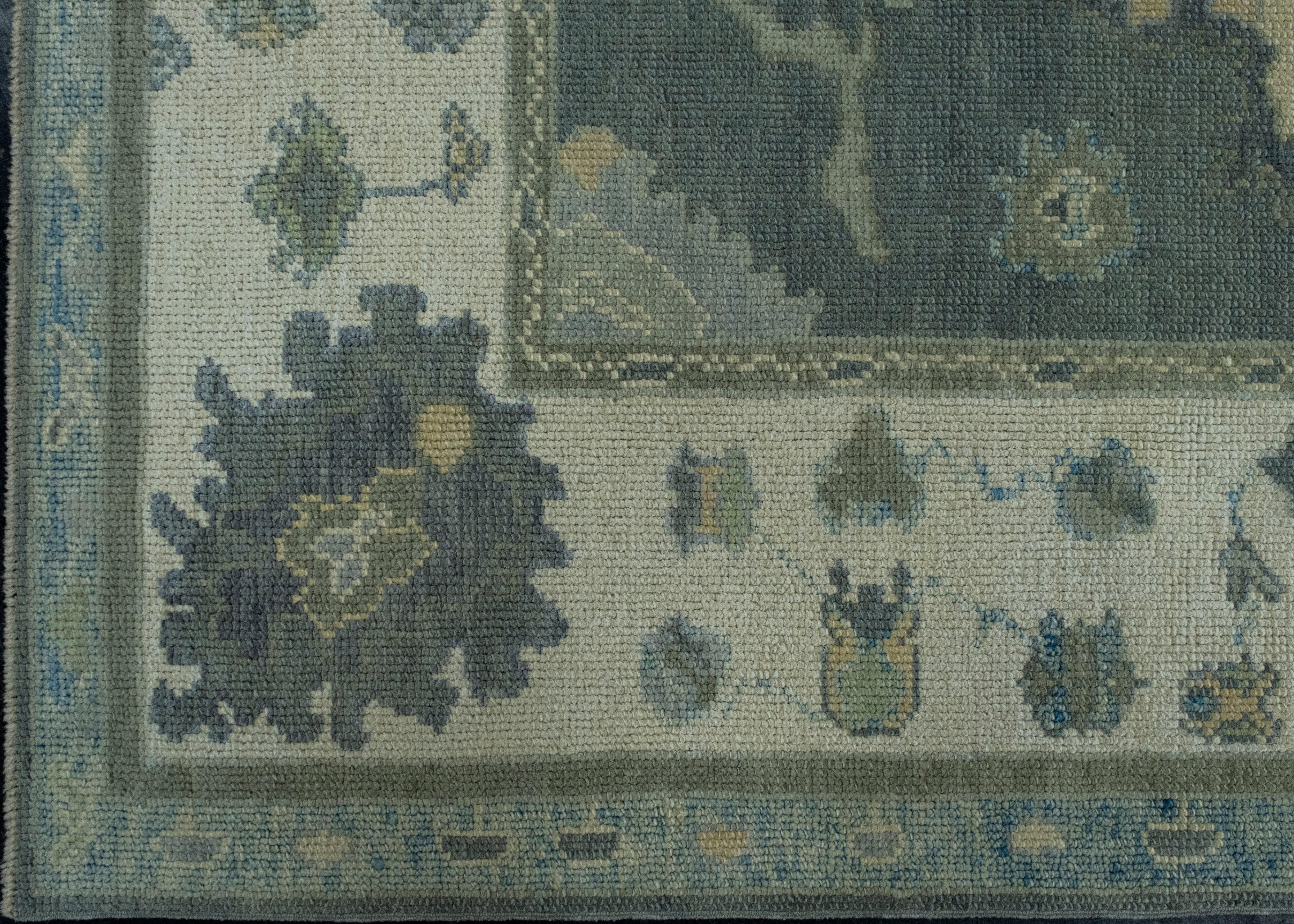 Turkish Oushak Rug 5' x 9'10