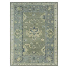 Turkish Oushak Rug 5'1" x 6'10" #17022