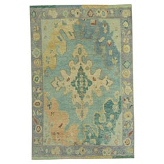Tapis turc d'Oushak 1,80 m x 2,72 m #19233
