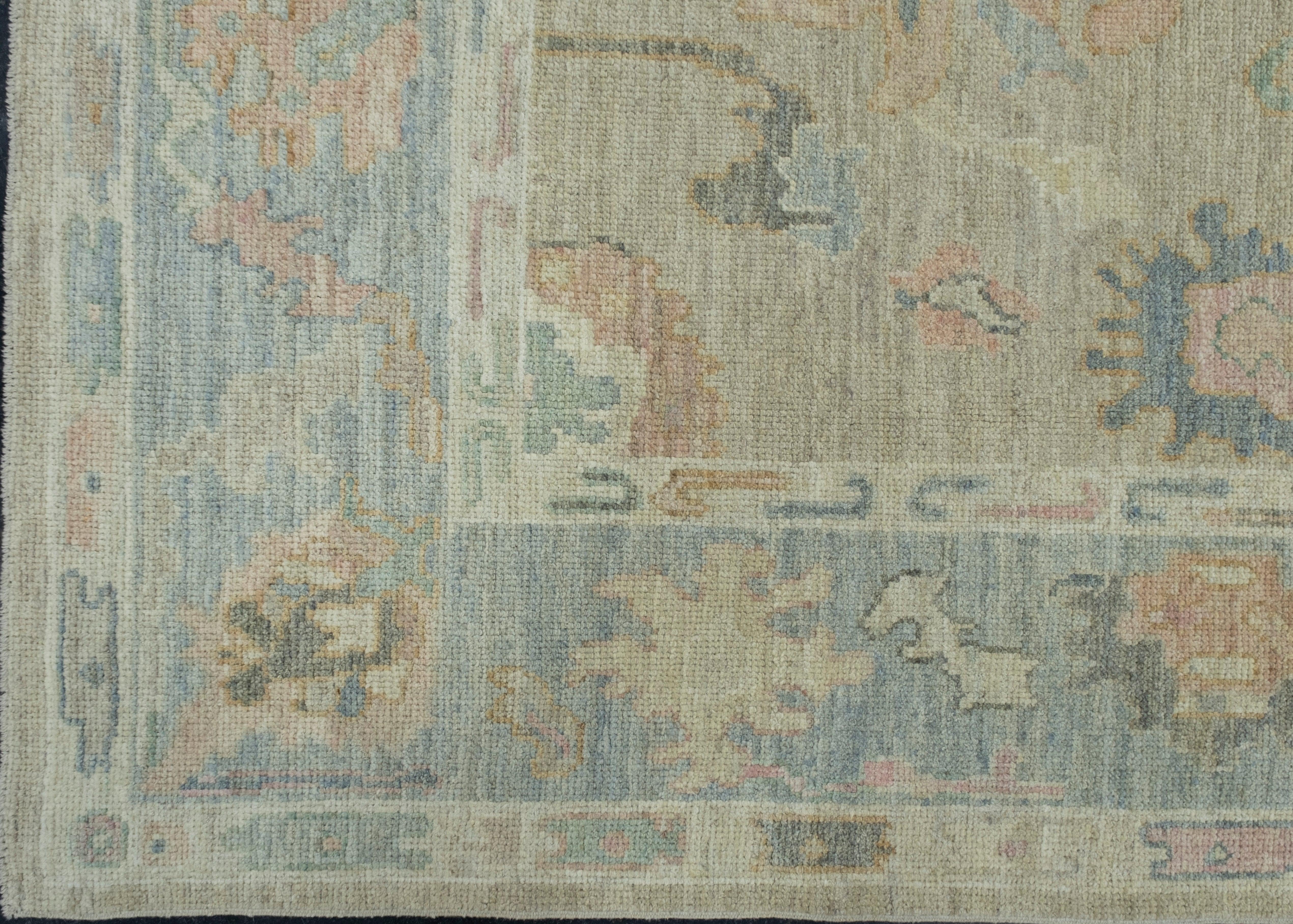 Turkish Oushak Rug 5'11