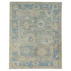 Turkish Oushak Rug 5'4" x 6'9" #17243