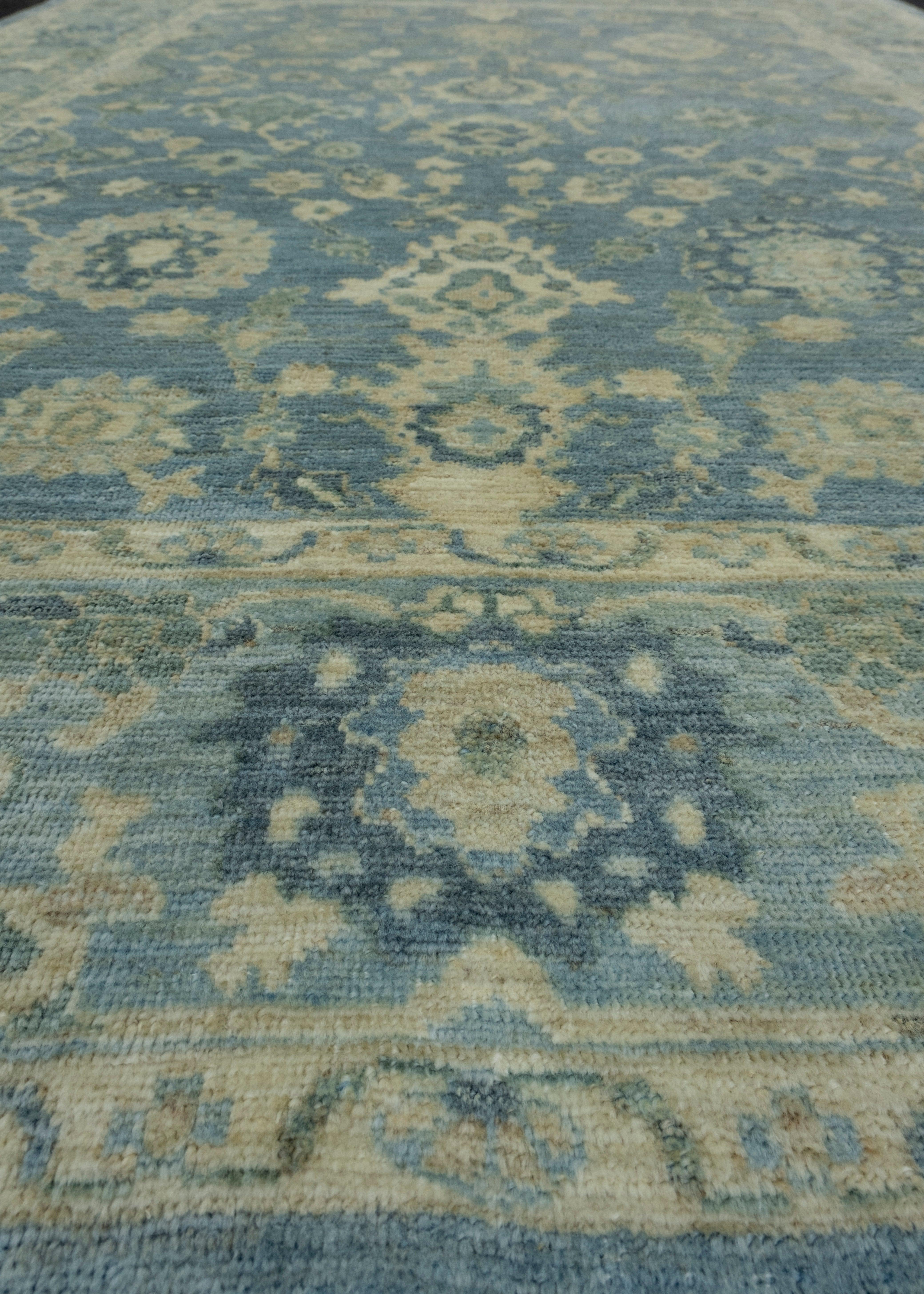 Contemporary Turkish Oushak Rug 5'7
