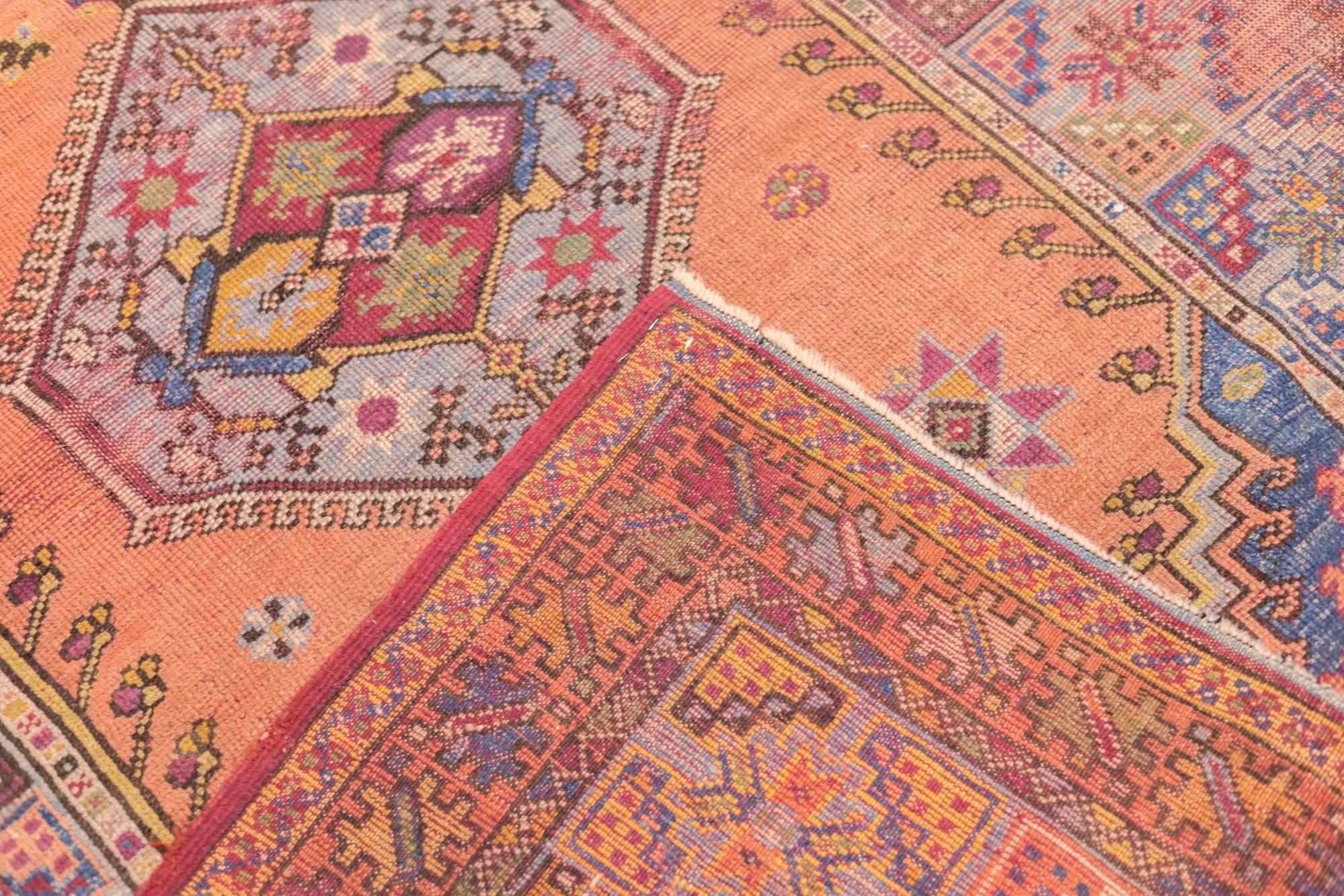 Türkischer Oushak-Teppich 5'8'' x 9'0