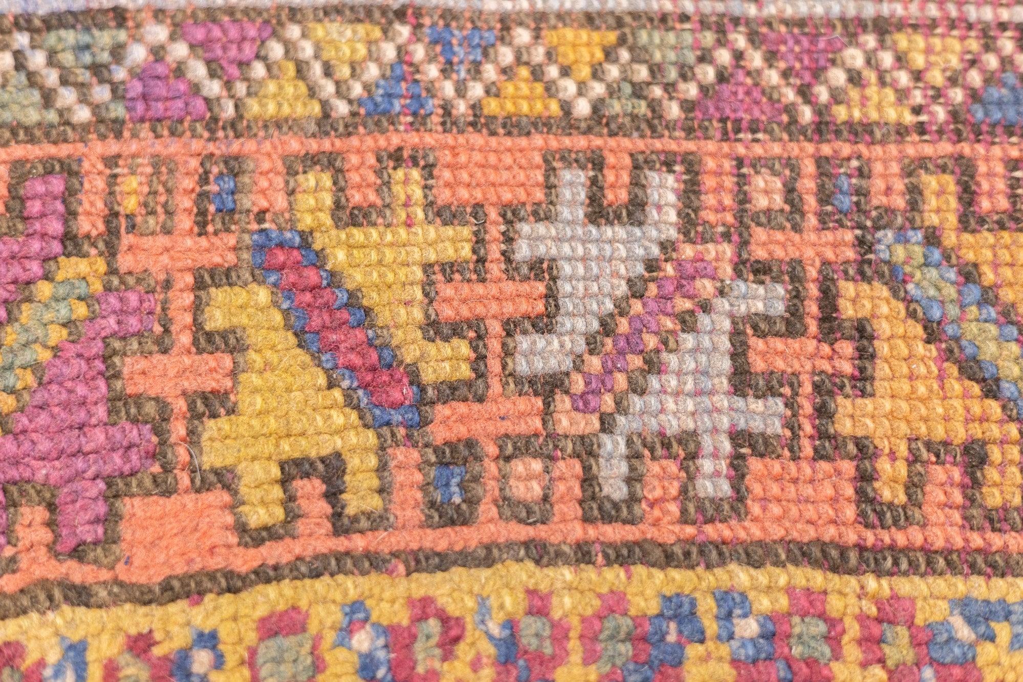 Türkischer Oushak-Teppich 5'8'' x 9'0