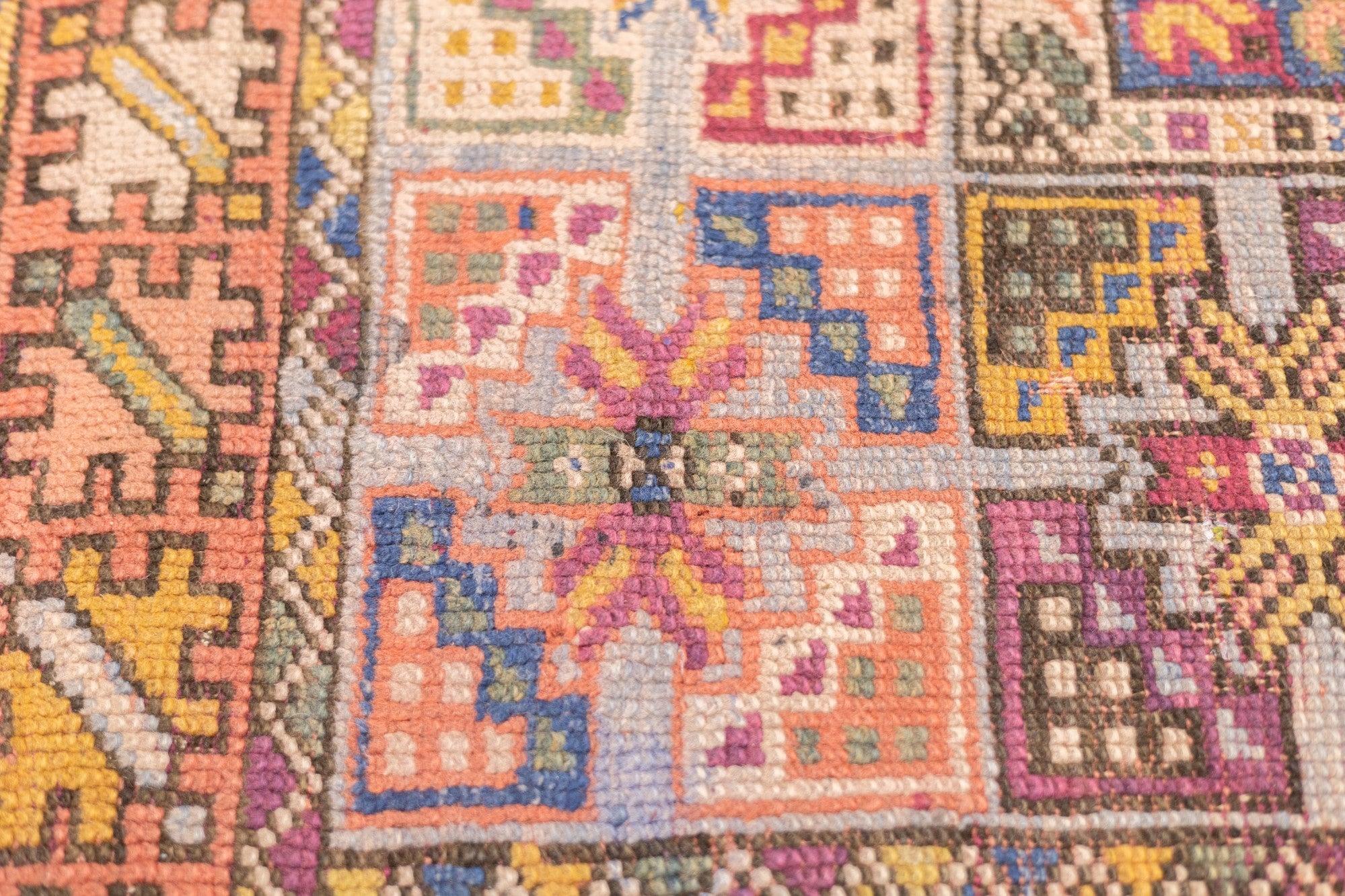 Türkischer Oushak-Teppich 5'8'' x 9'0