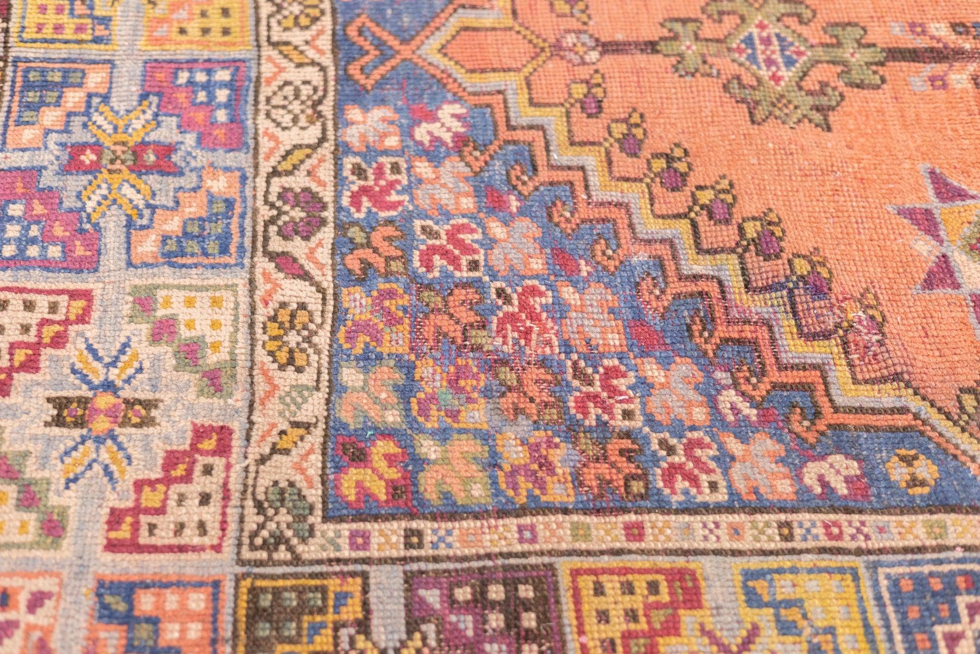 Türkischer Oushak-Teppich 5'8'' x 9'0