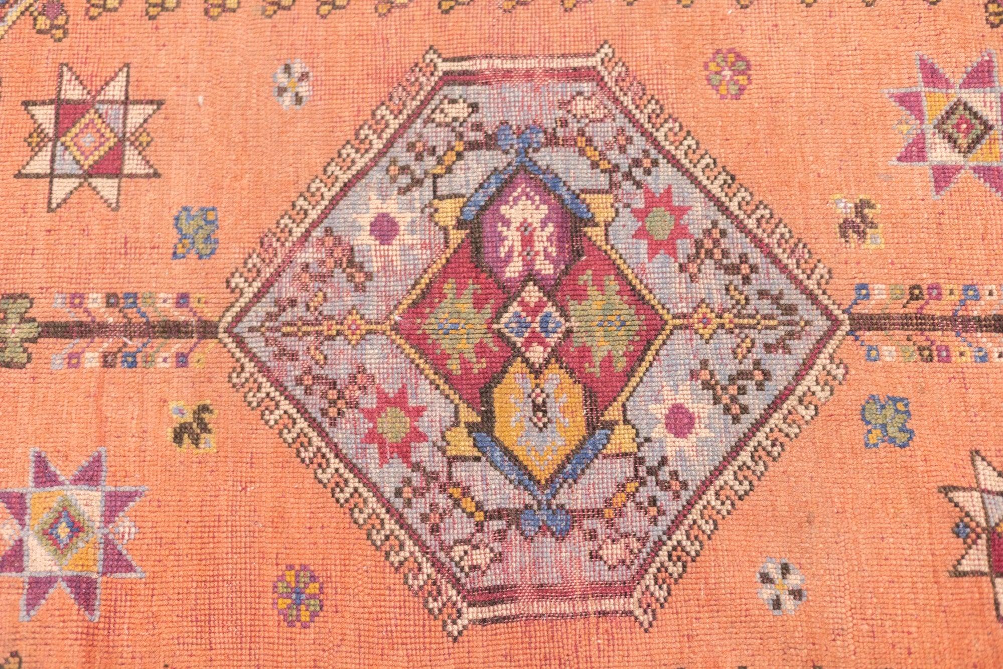 Türkischer Oushak-Teppich 5'8'' x 9'0
